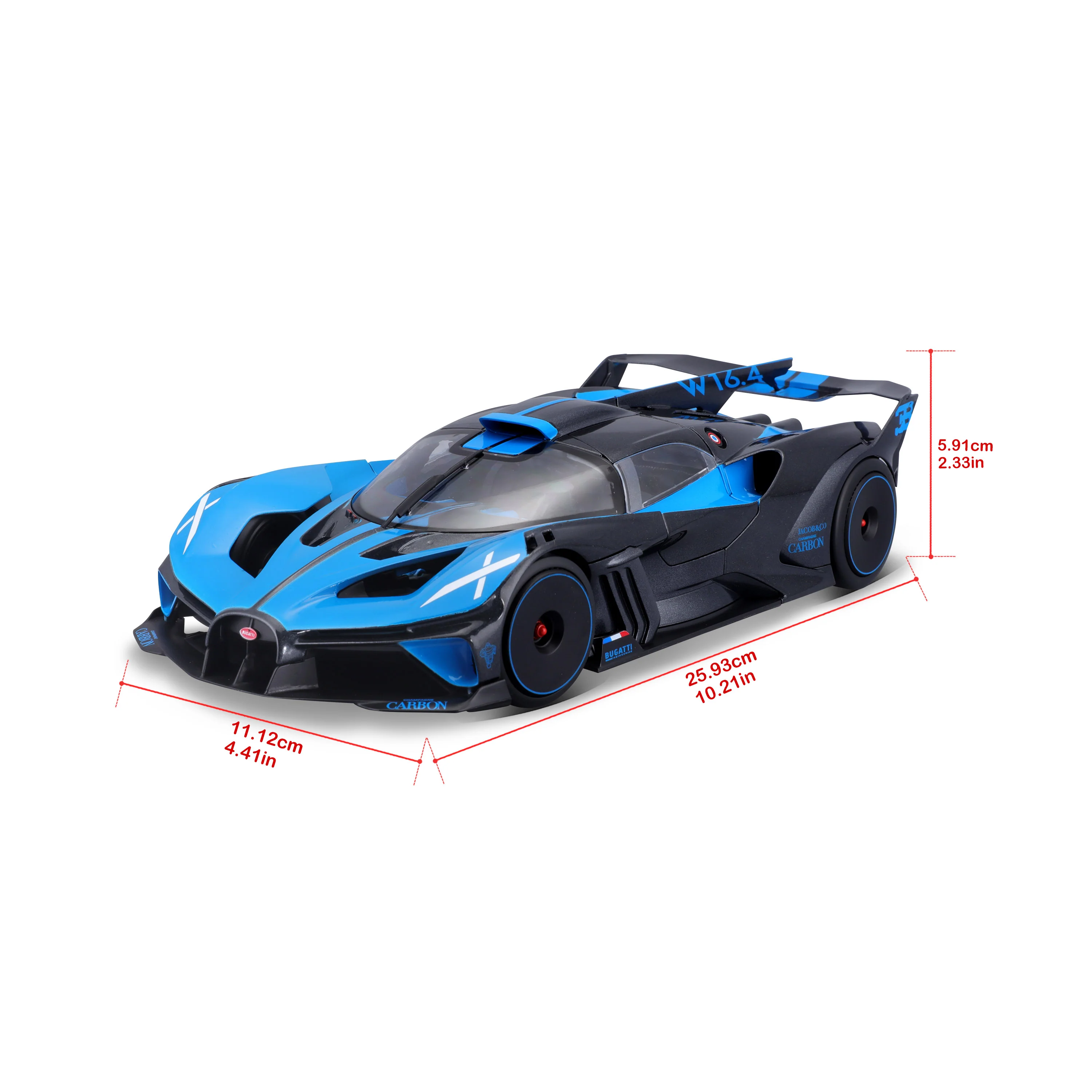 BUGATTI BOLIDE 1:18 - Image 10