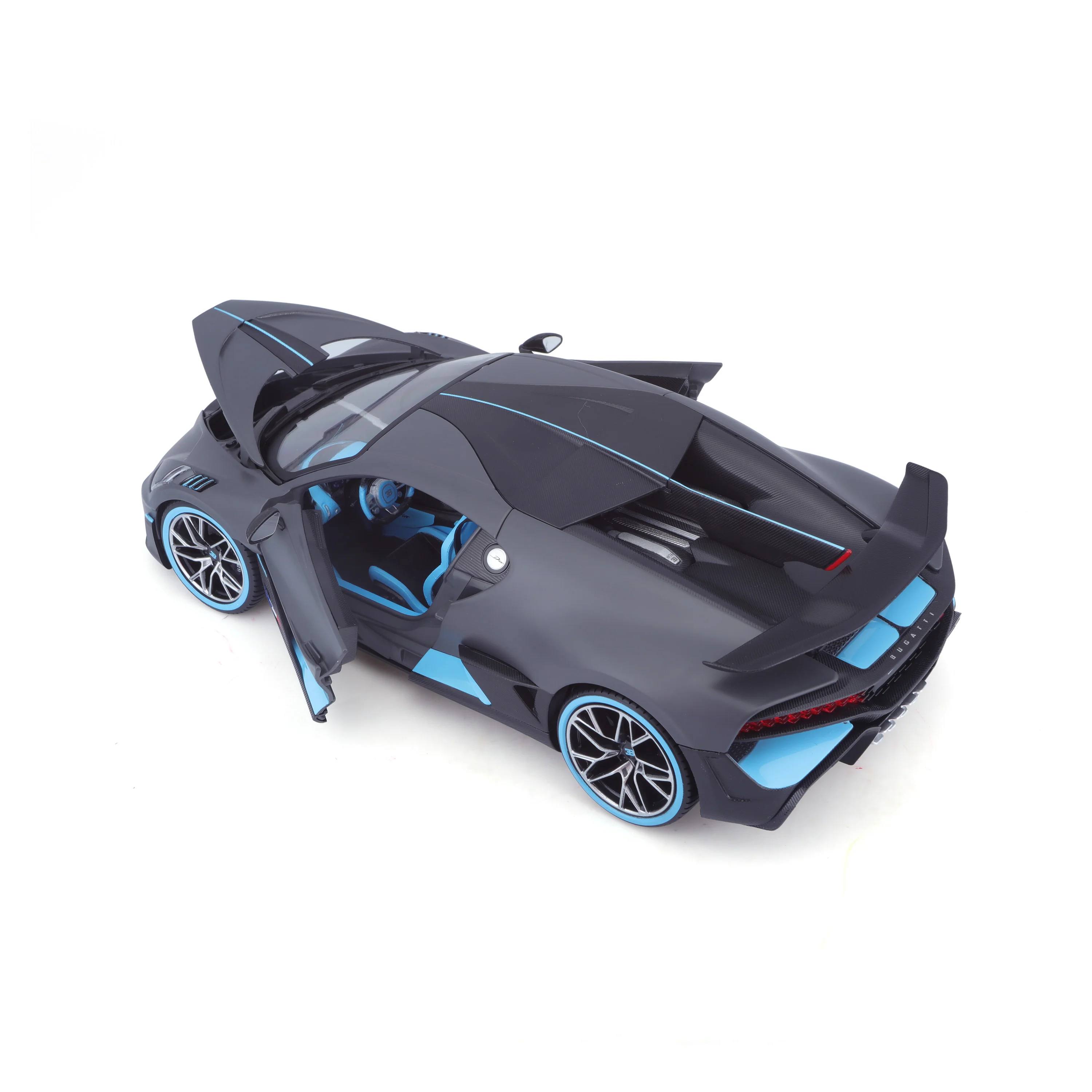 Bugatti Divo 1:18 grigio scuro - Image 5