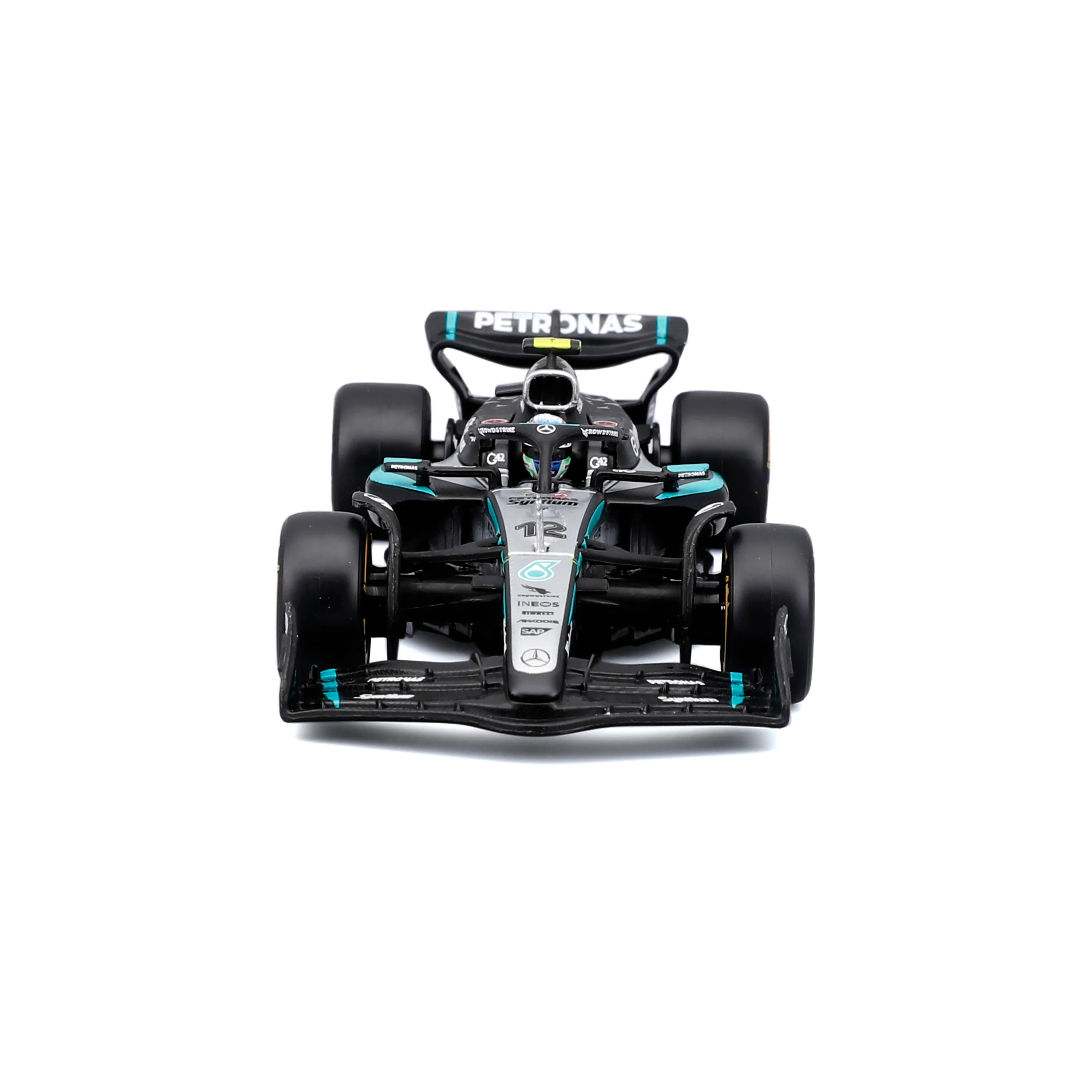 F1 Mercedes-AMG W16 2025 #12 Kimi Antonelli – 1:43 Scale with Base and Display Case - Image 4