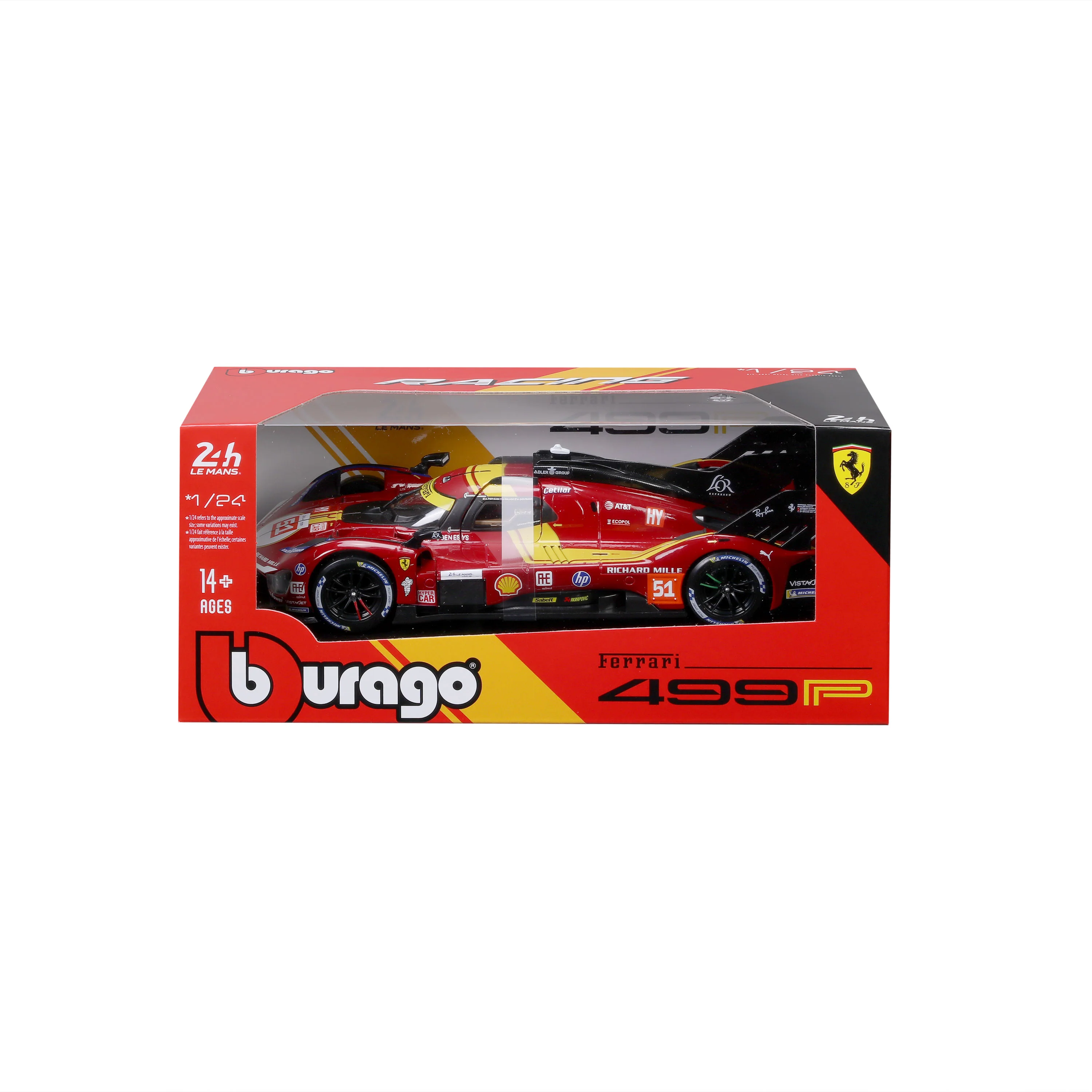 FERRARI 499P 2025 24h Le Mans Hypercar N.51 1:24 - Image 7