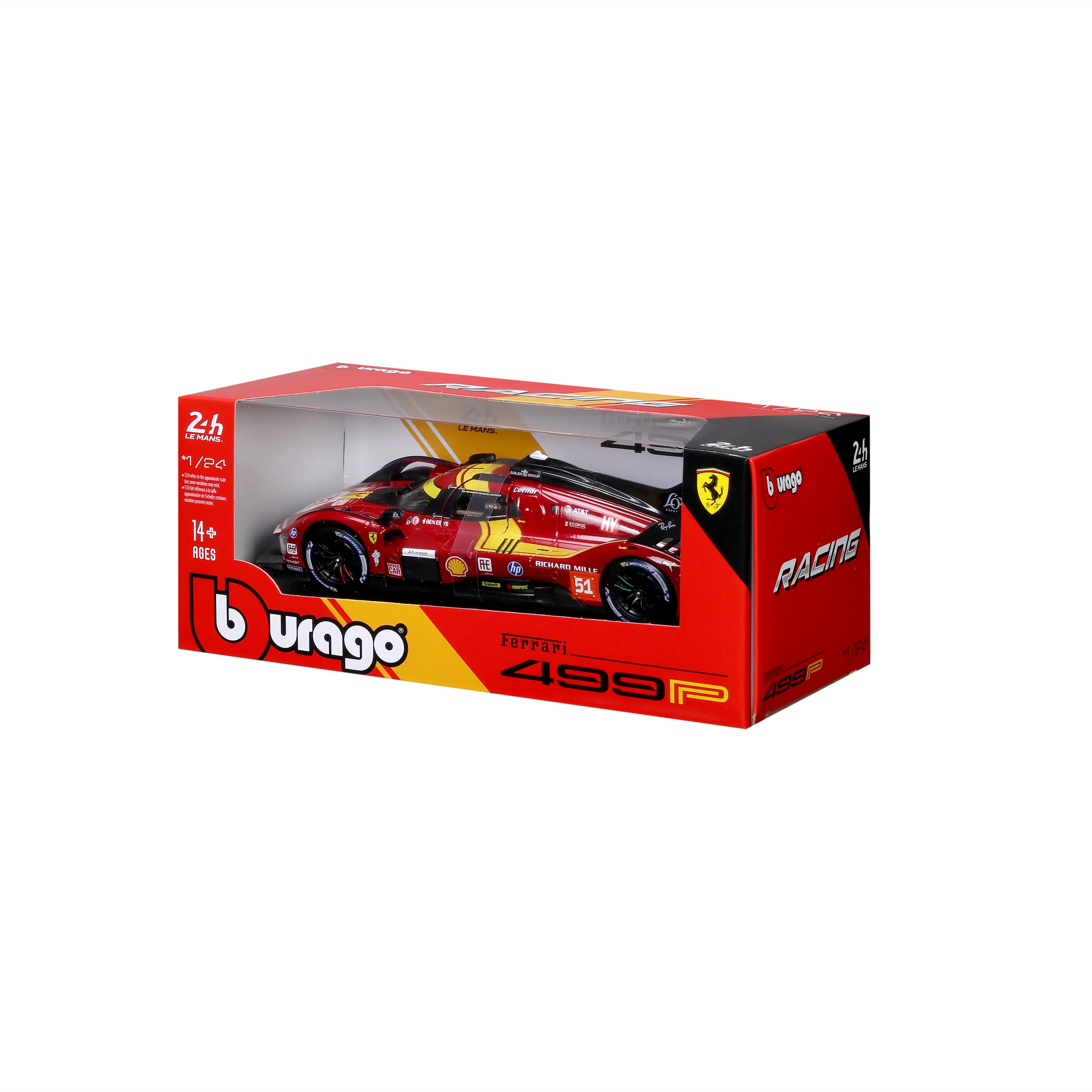 FERRARI 499P 2025 24h Le Mans Hypercar N.51 1:24 - Image 8