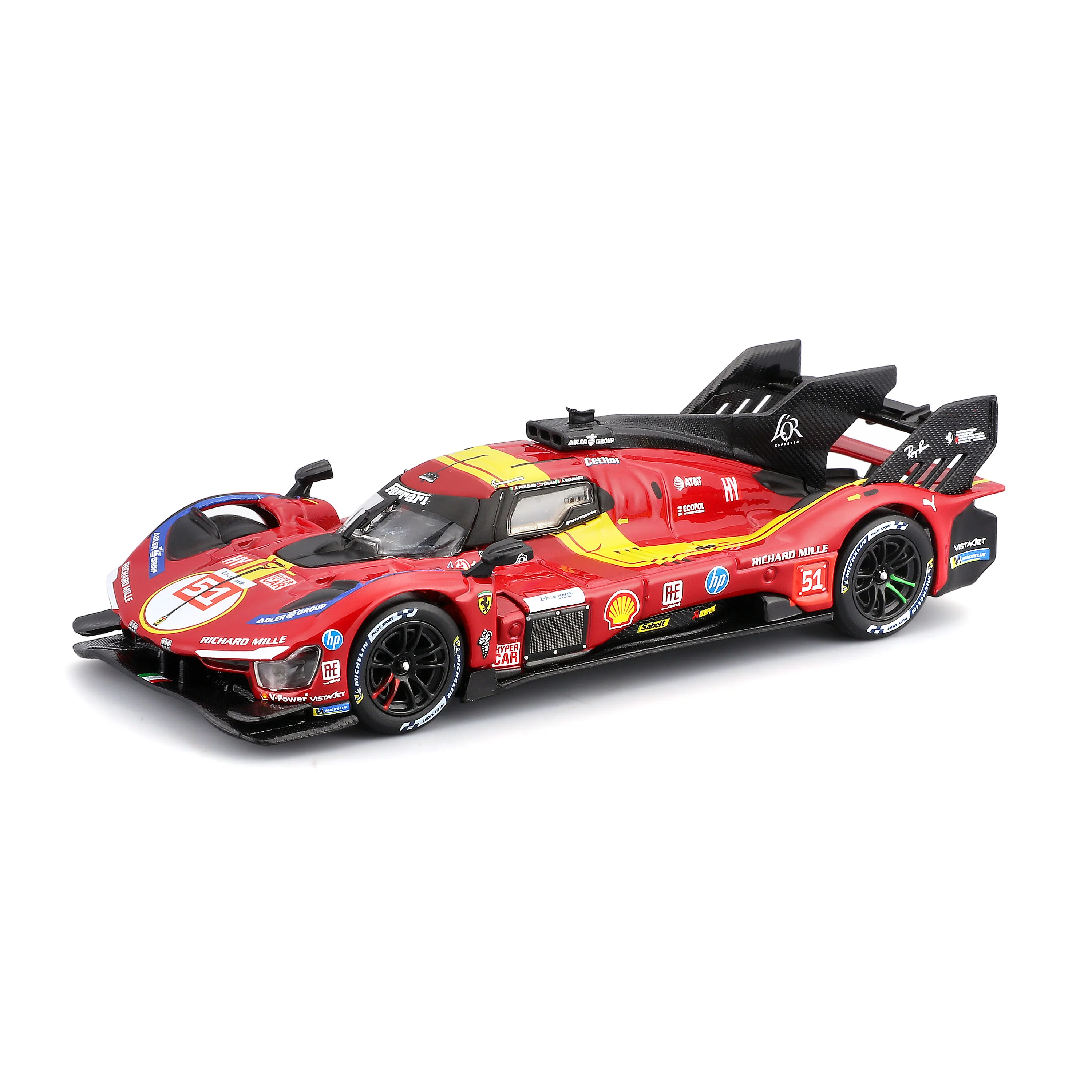 FERRARI 499P 24H LMH Hypercar 2025 n° 51 1:43 con teca espositiva - Image 3