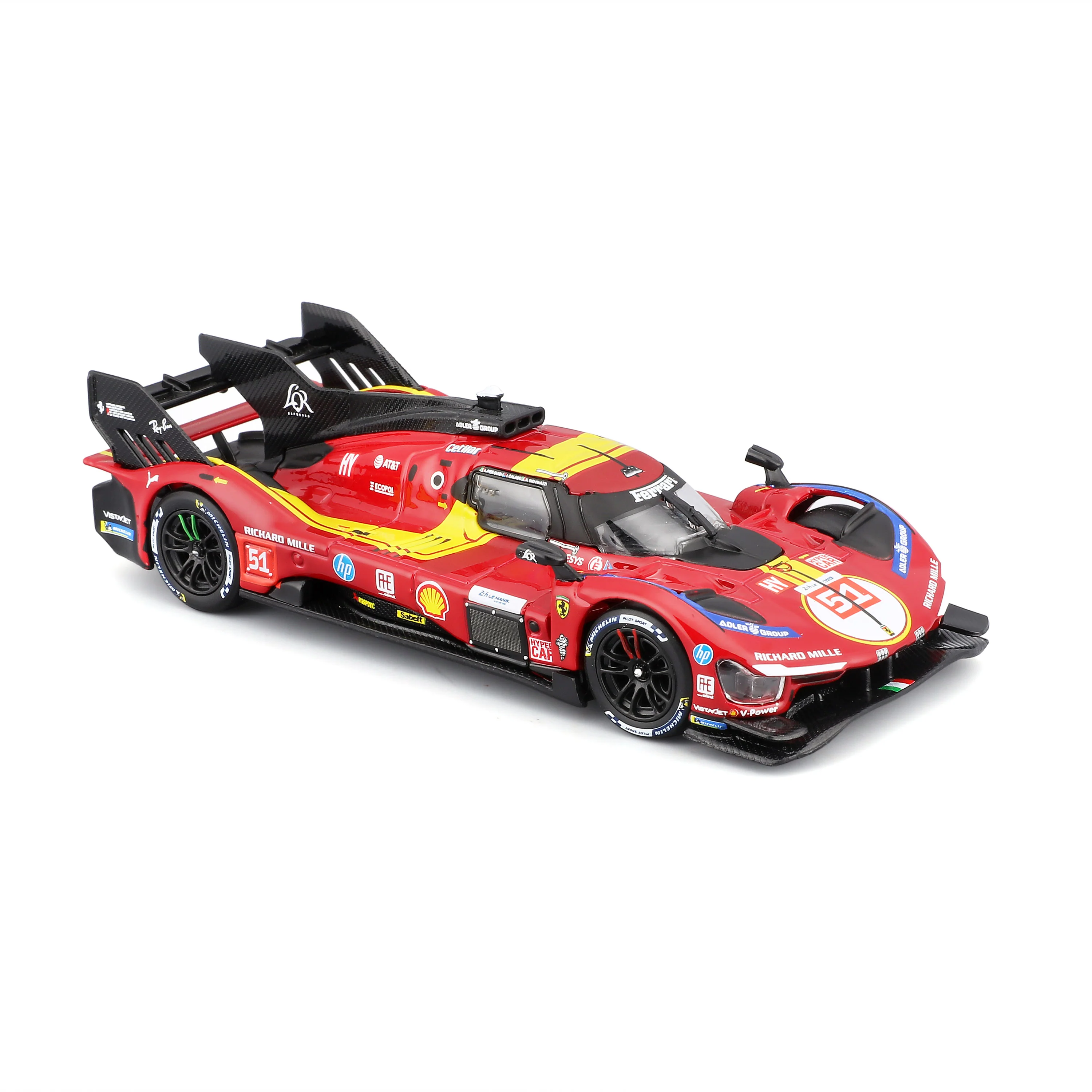 FERRARI 499P 24H LMH Hypercar 2025 n° 51 1:43 con teca espositiva - Image 7