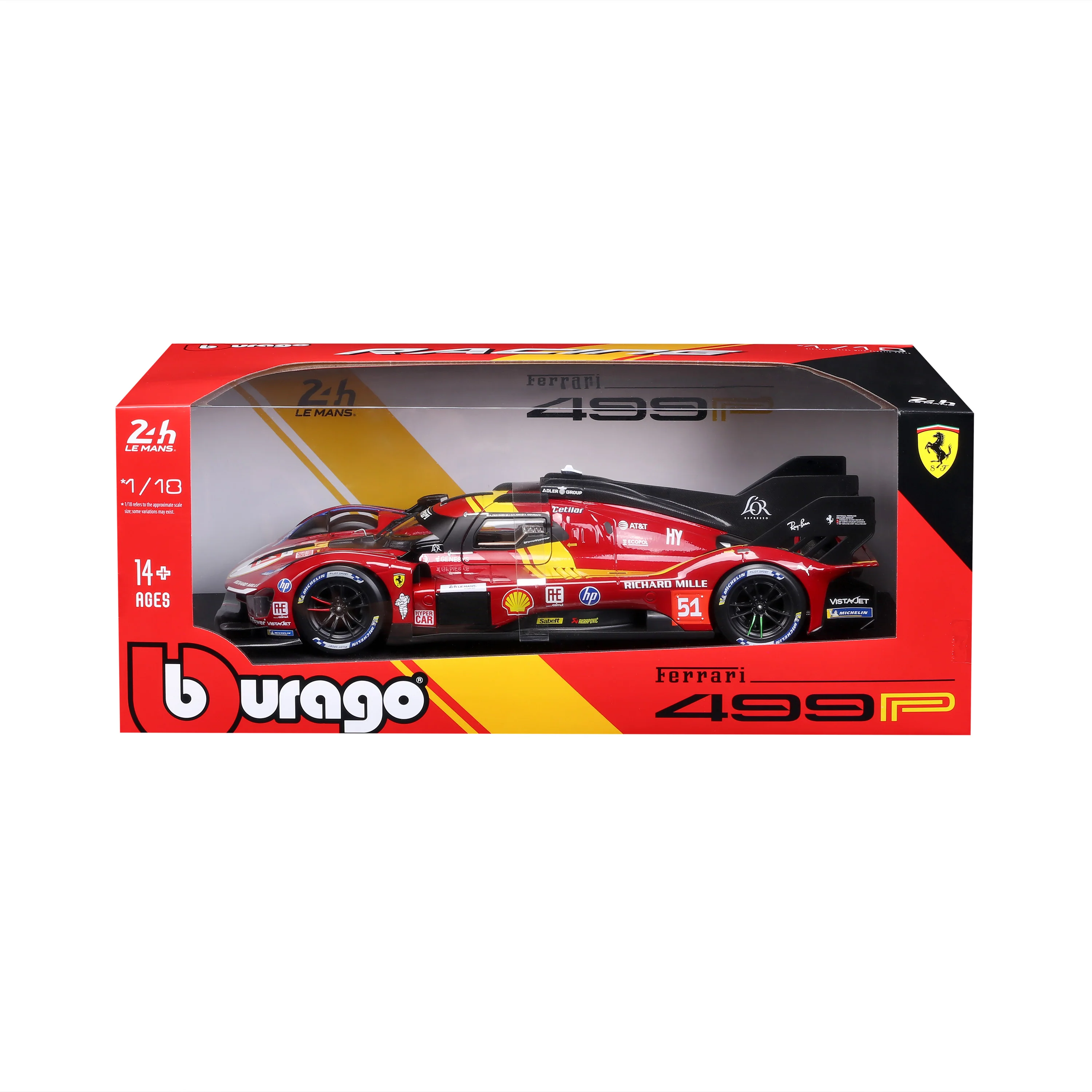 Ferrari 499P 24H LMH Hypercar 2025 n°51 1:18 - Image 8