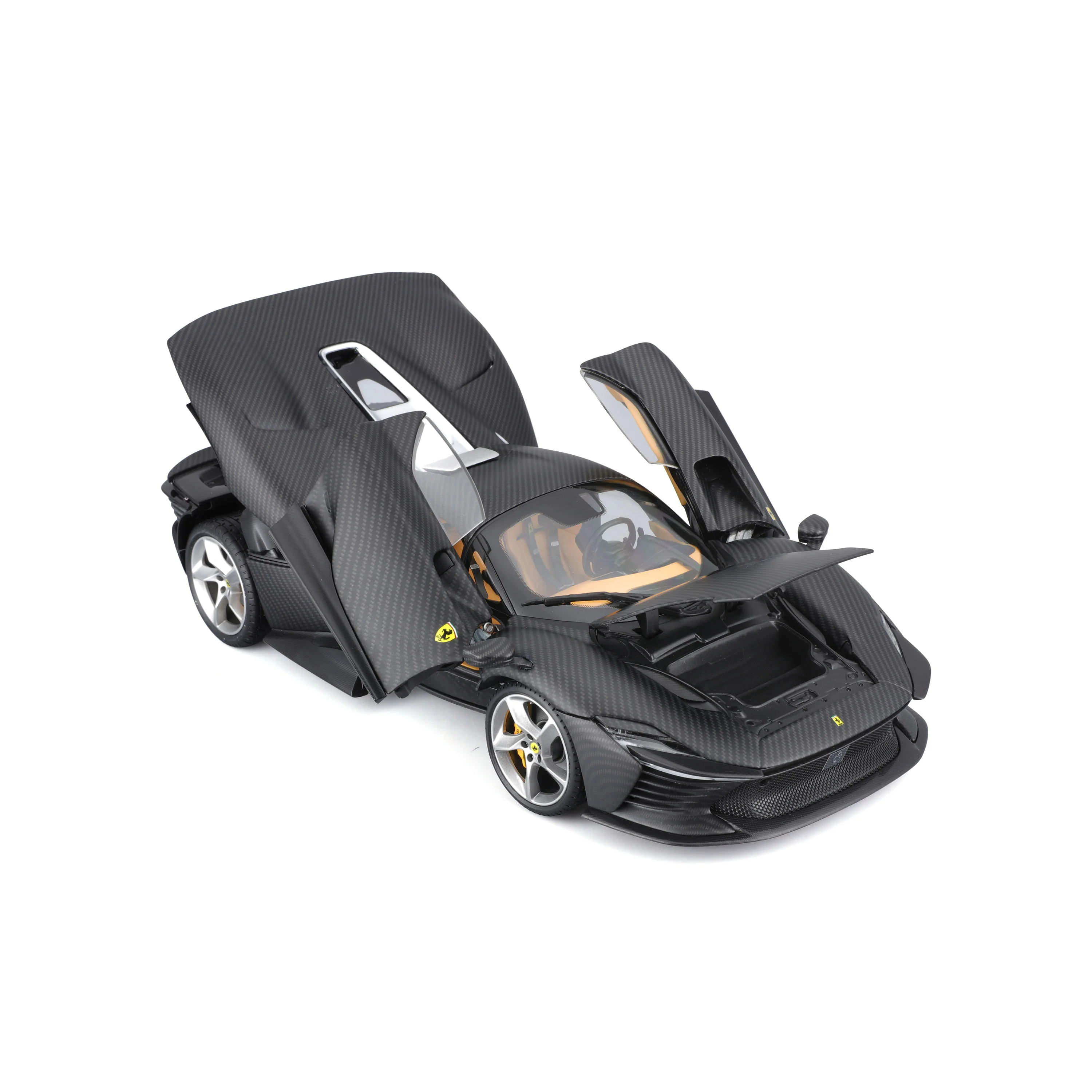 Ferrari Daytona SP3 1:18 – Limited Edition 50th Anniversary Bburago – Carbon Fiber Finish (500 pieces) - Image 6