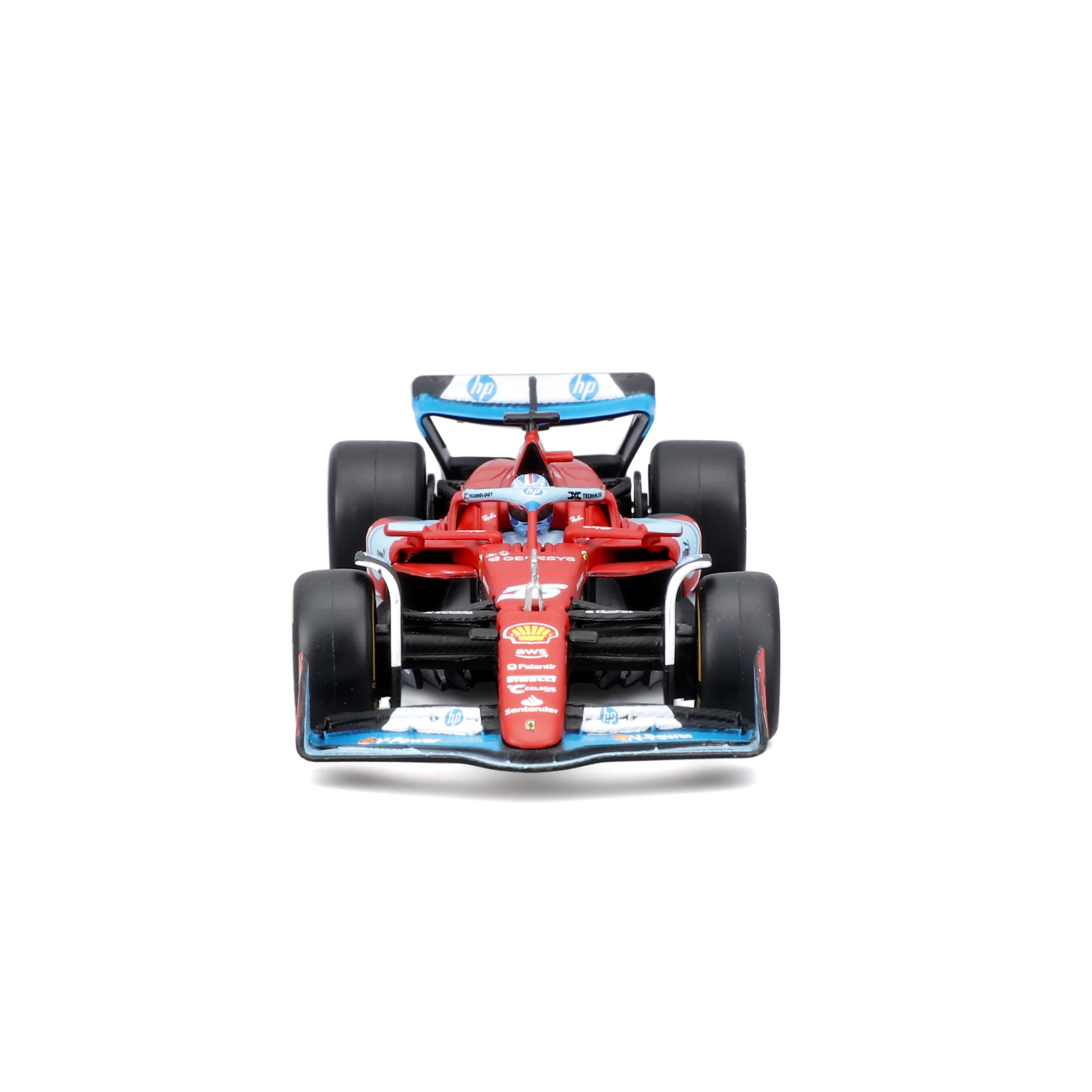 Ferrari F1 SF-24 Charles Leclerc #16 Miami GP 2024 Livery 1:43 with Driver and Display Case - Image 4