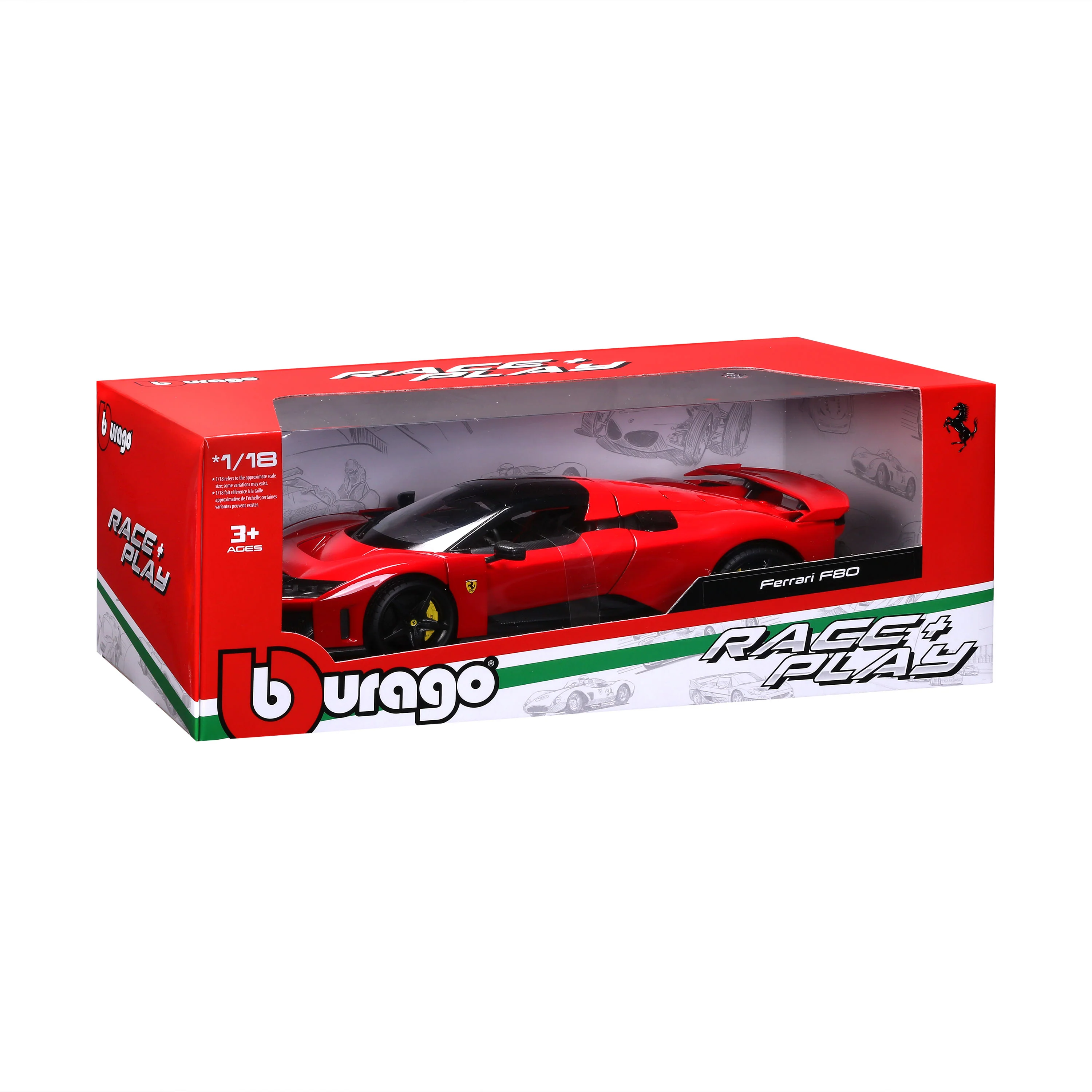 Ferrari F80 Red 1:18 - Image 2