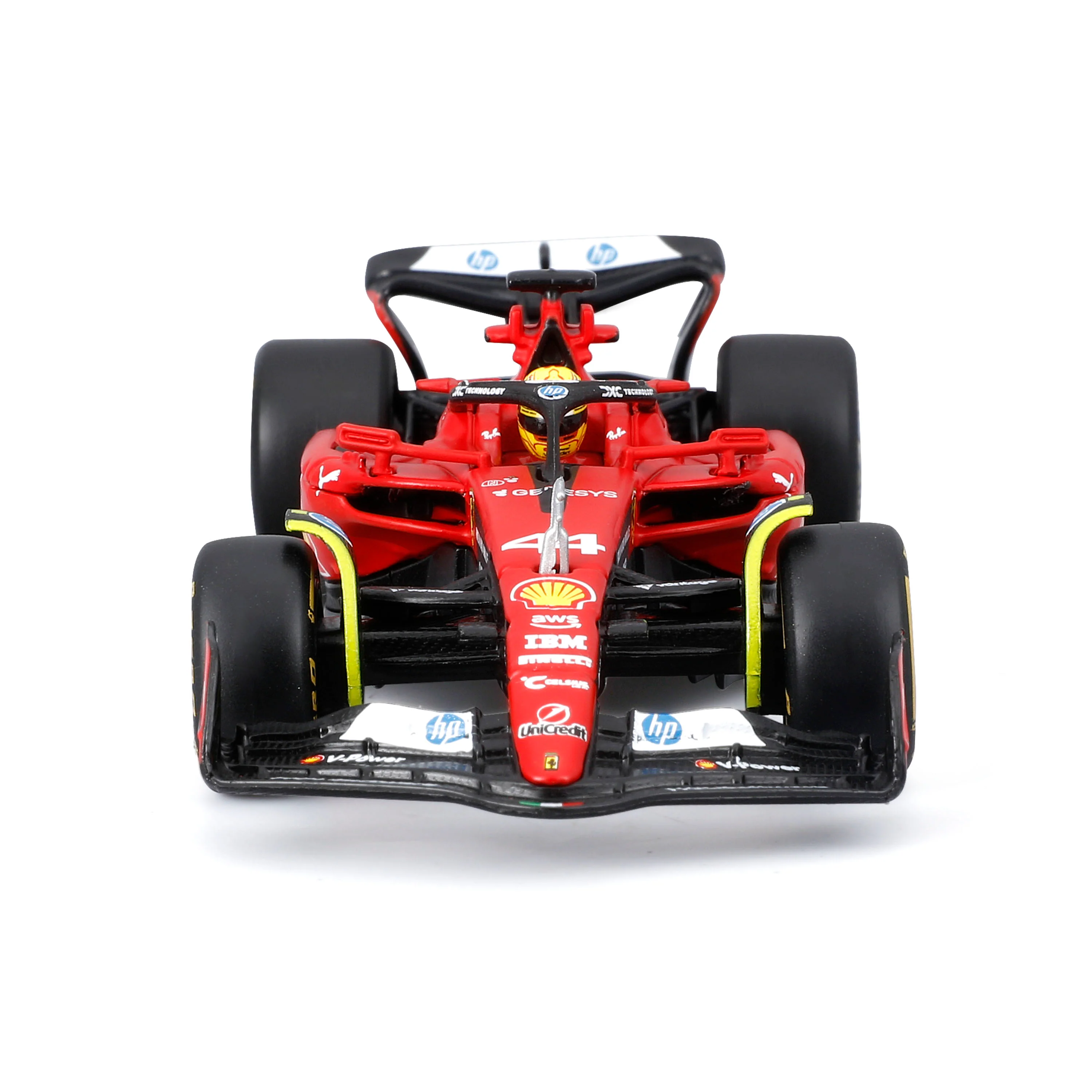 Ferrari SF-23 Test Fiorano – 1:43 Diecast Model Lewis Hamilton with Display Case - Image 4