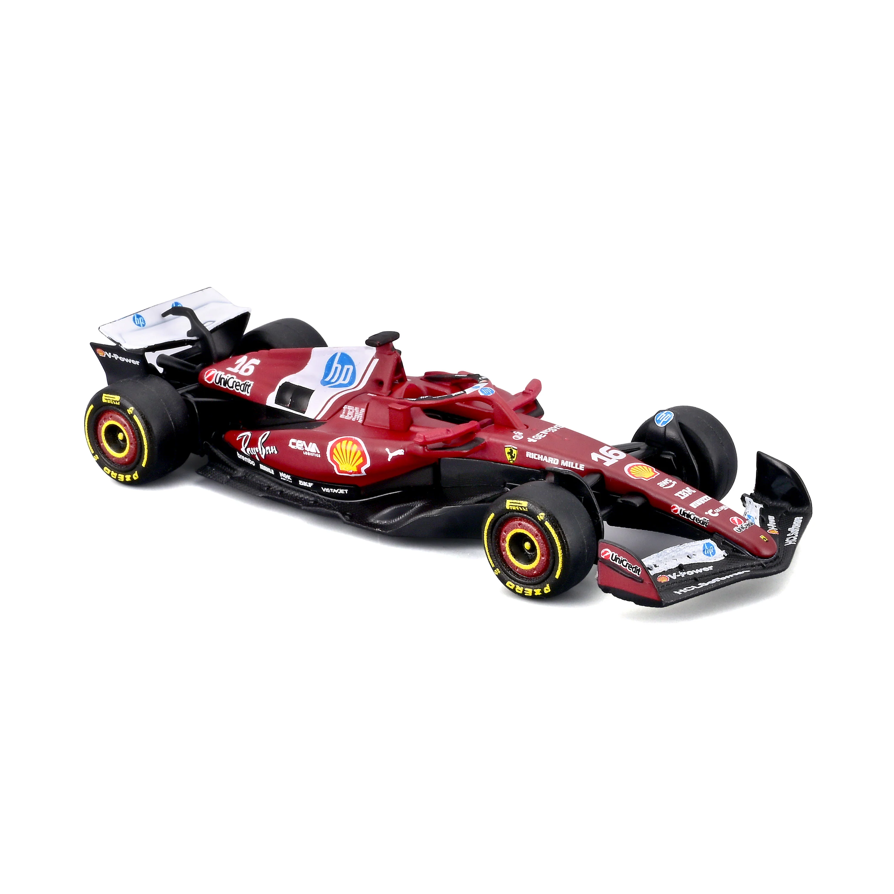 Ferrari SF-25 #16 Charles Leclerc 1:64 with display case - Image 6