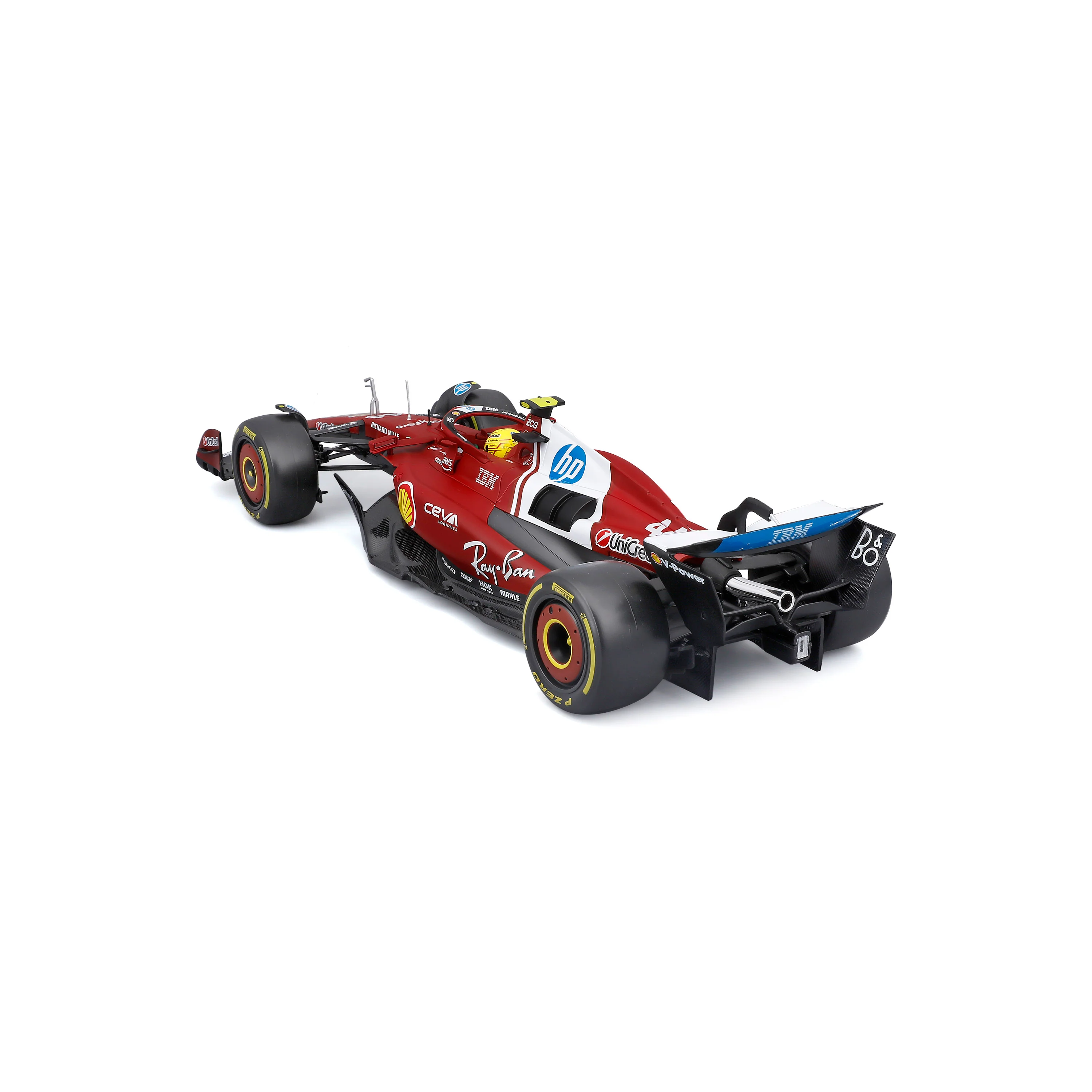 Ferrari SF-25 Lewis Hamilton #44 F1 2025 – 1:18 Diecast Model with Official License - Image 6