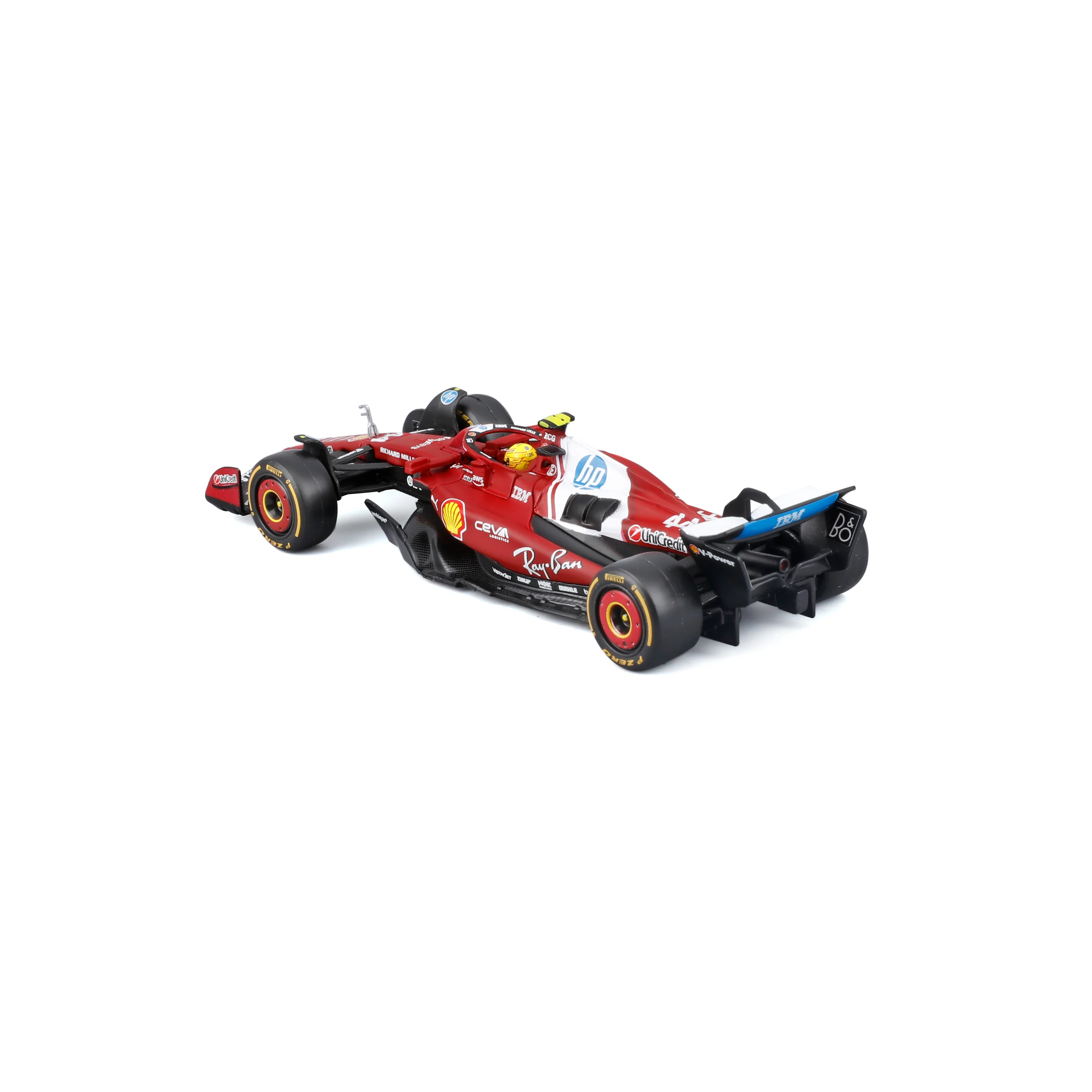 Ferrari SF-25 Lewis Hamilton #44 F1 2025 – 1:43 Diecast Model with Display Case - Image 7