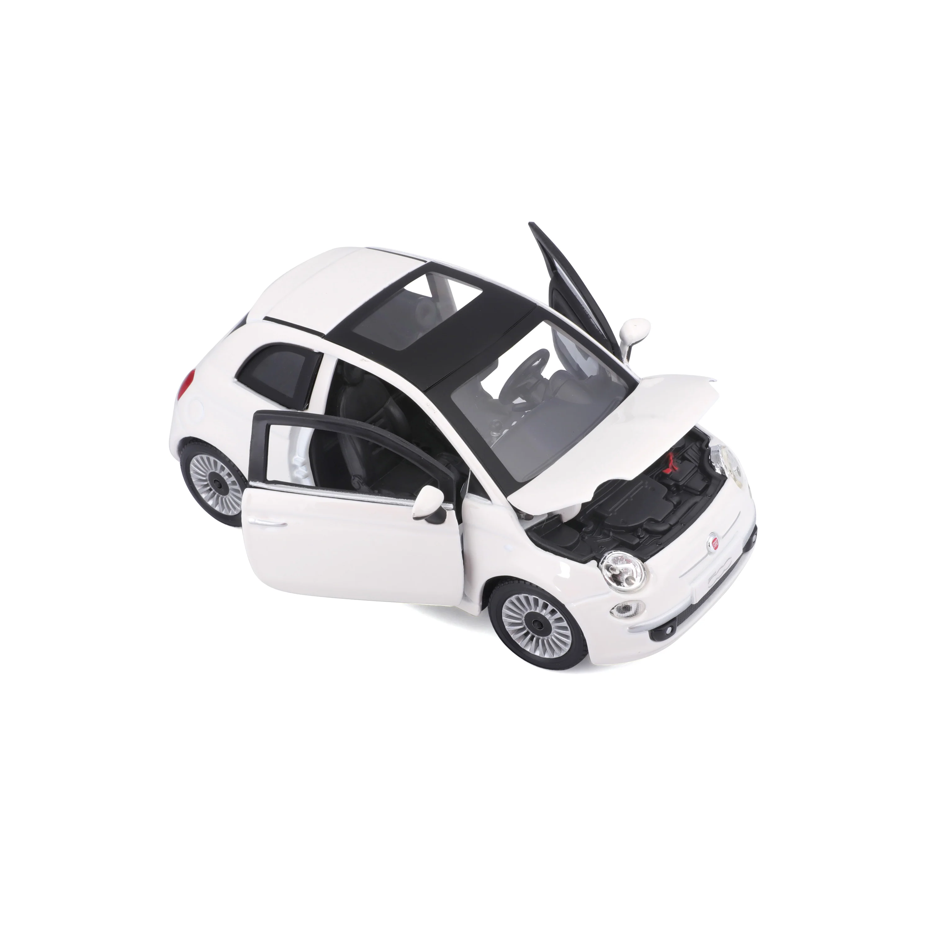 Fiat 500 (2007) 1:24 White - Image 3
