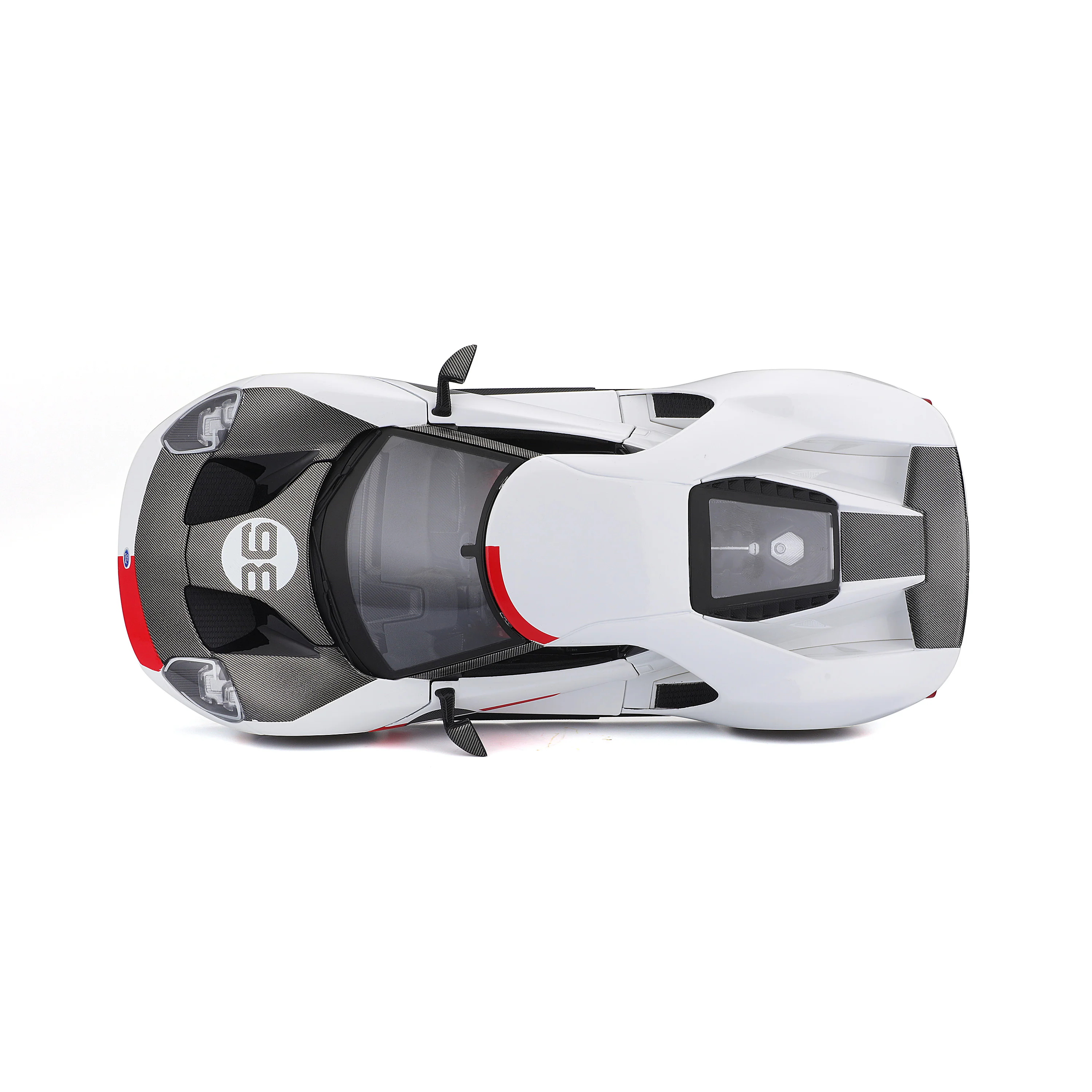 Ford GT 2021 Heritage Edition – 1:18 Diecast Model with Official Ford License - Image 11