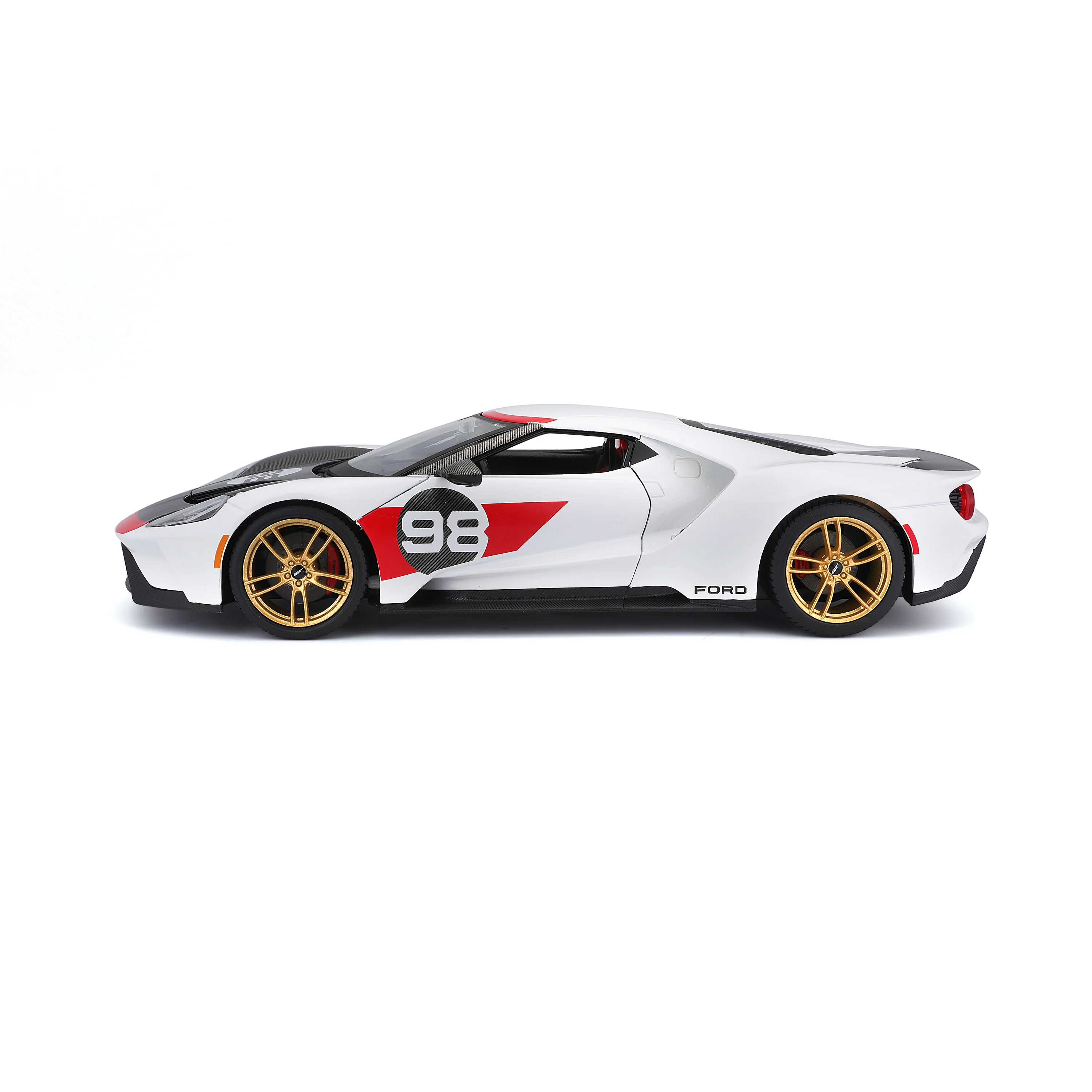 Ford GT 2021 Heritage Edition – 1:18 Diecast Model with Official Ford License - Image 5
