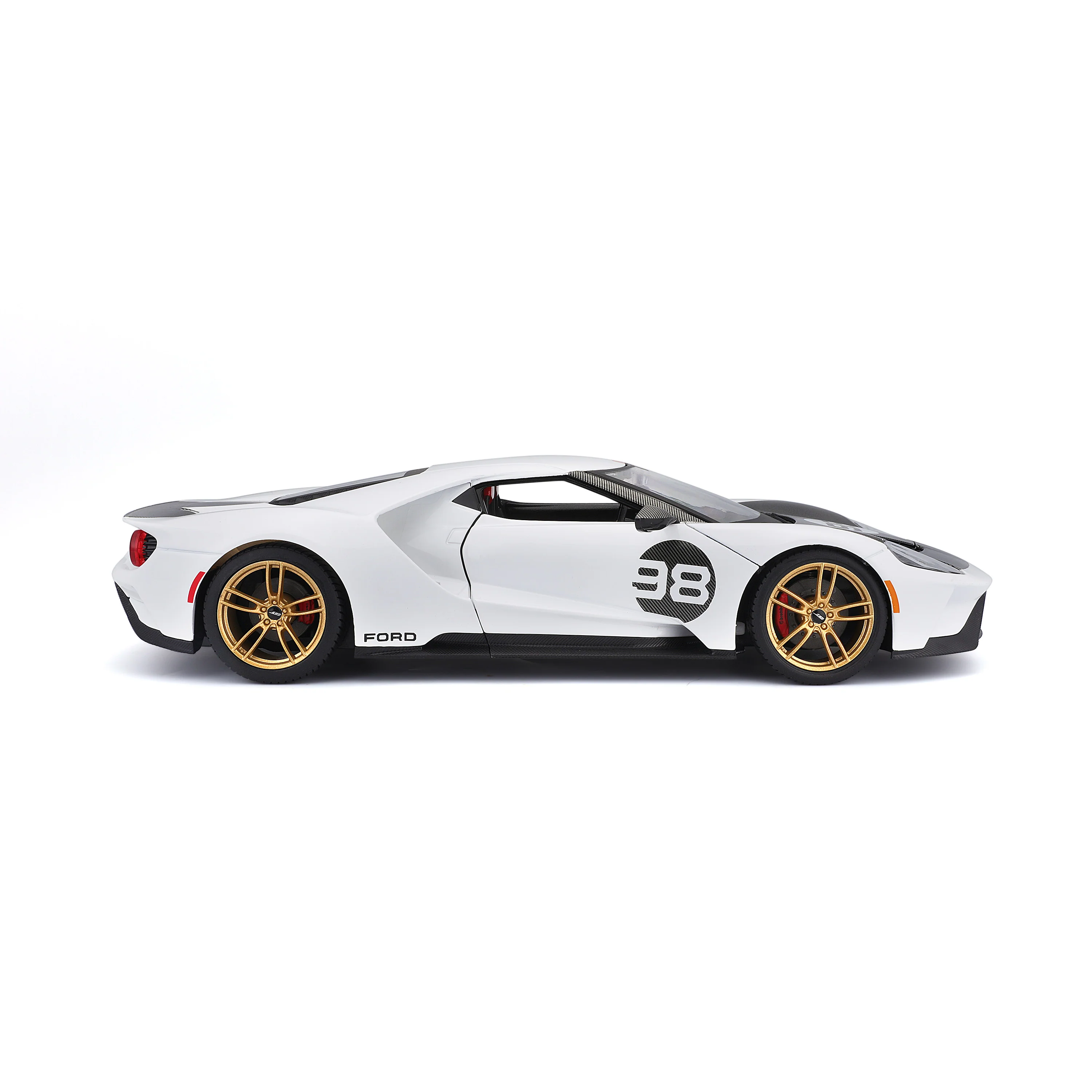Ford GT 2021 Heritage Edition – 1:18 Diecast Model with Official Ford License - Image 7