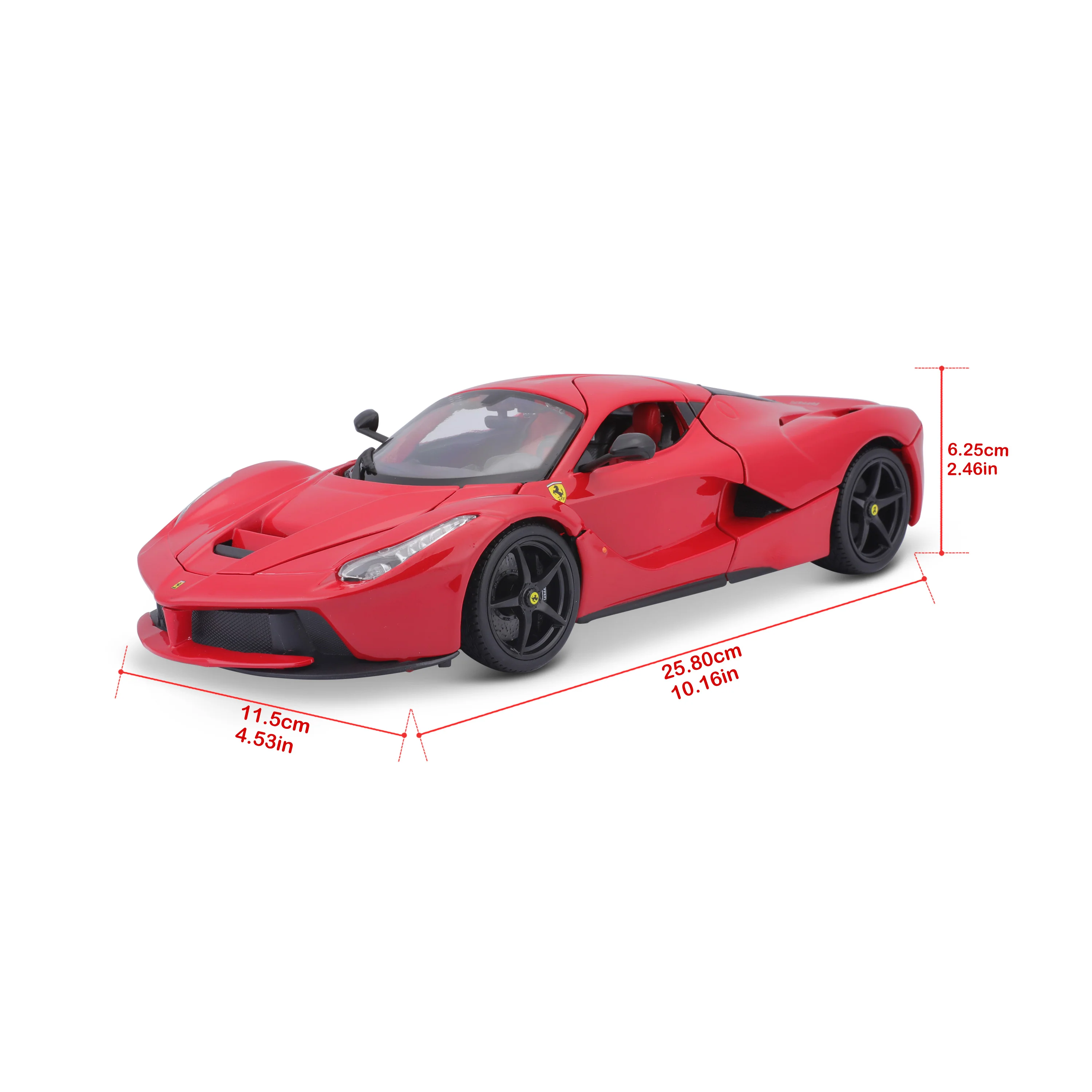 LaFerrari R&P 1:18 Red – Diecast Model - Image 10