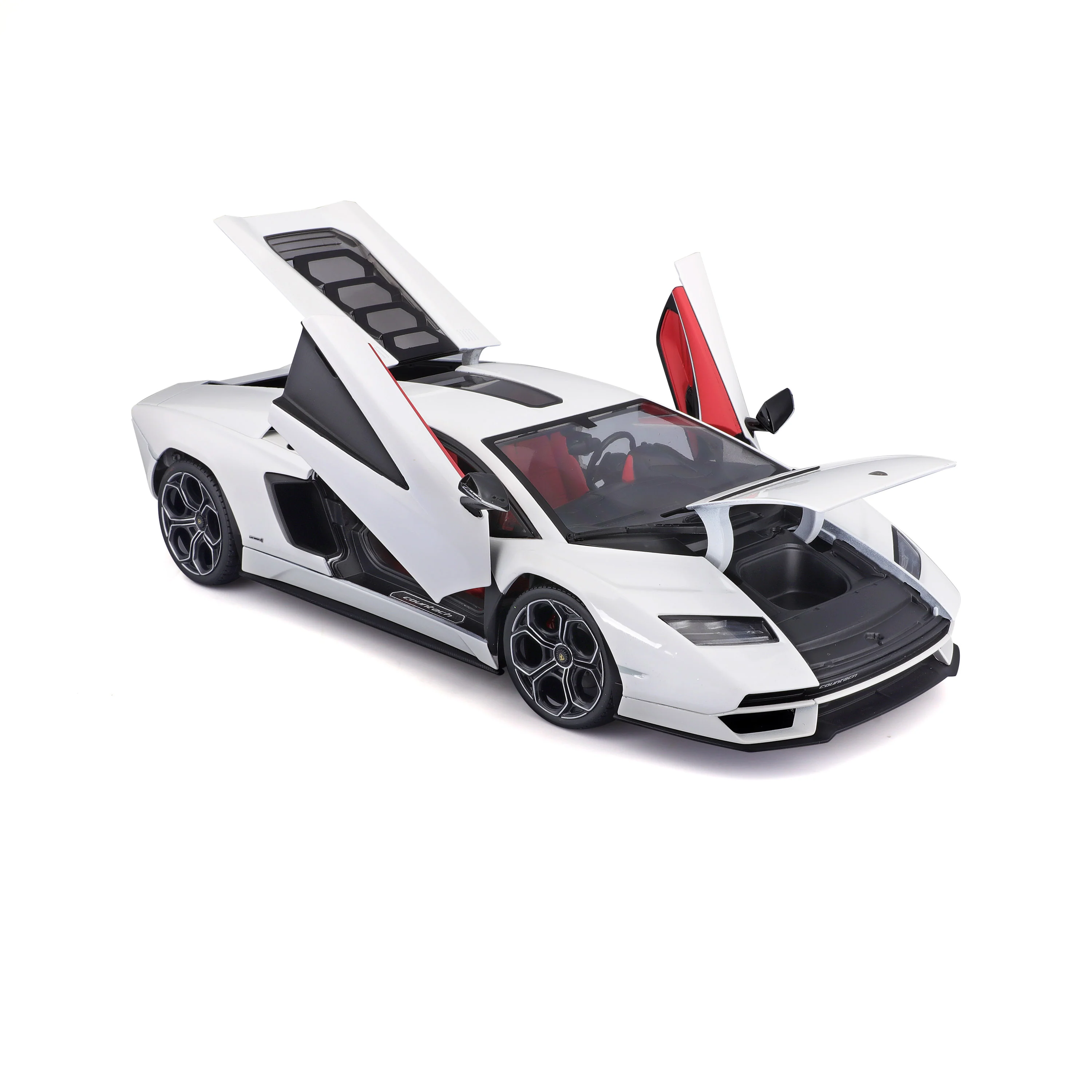 Lamborghini Countach LPI 800-4 White – 1:18 Diecast Model - Image 3