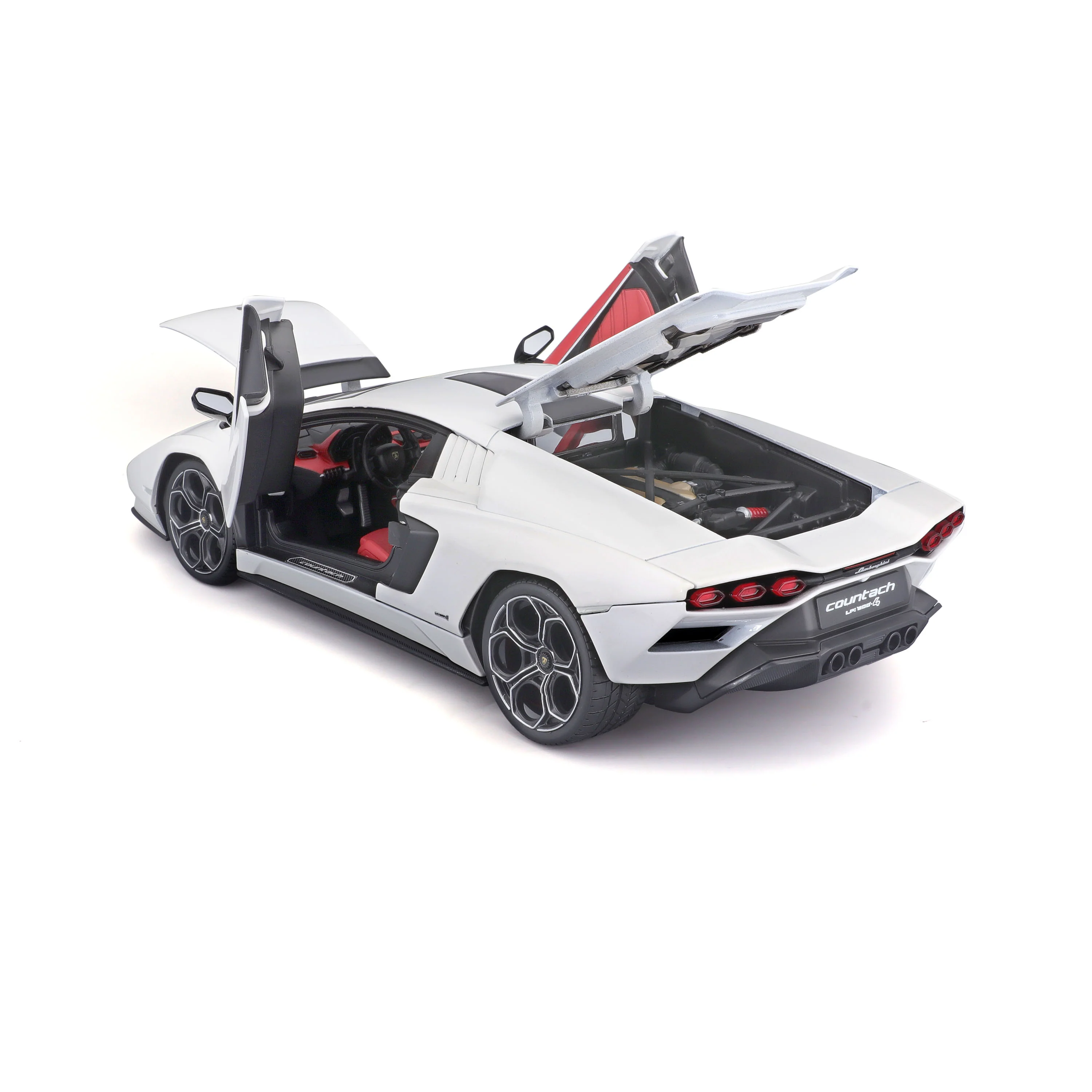 Lamborghini Countach LPI 800-4 White – 1:18 Diecast Model - Image 4