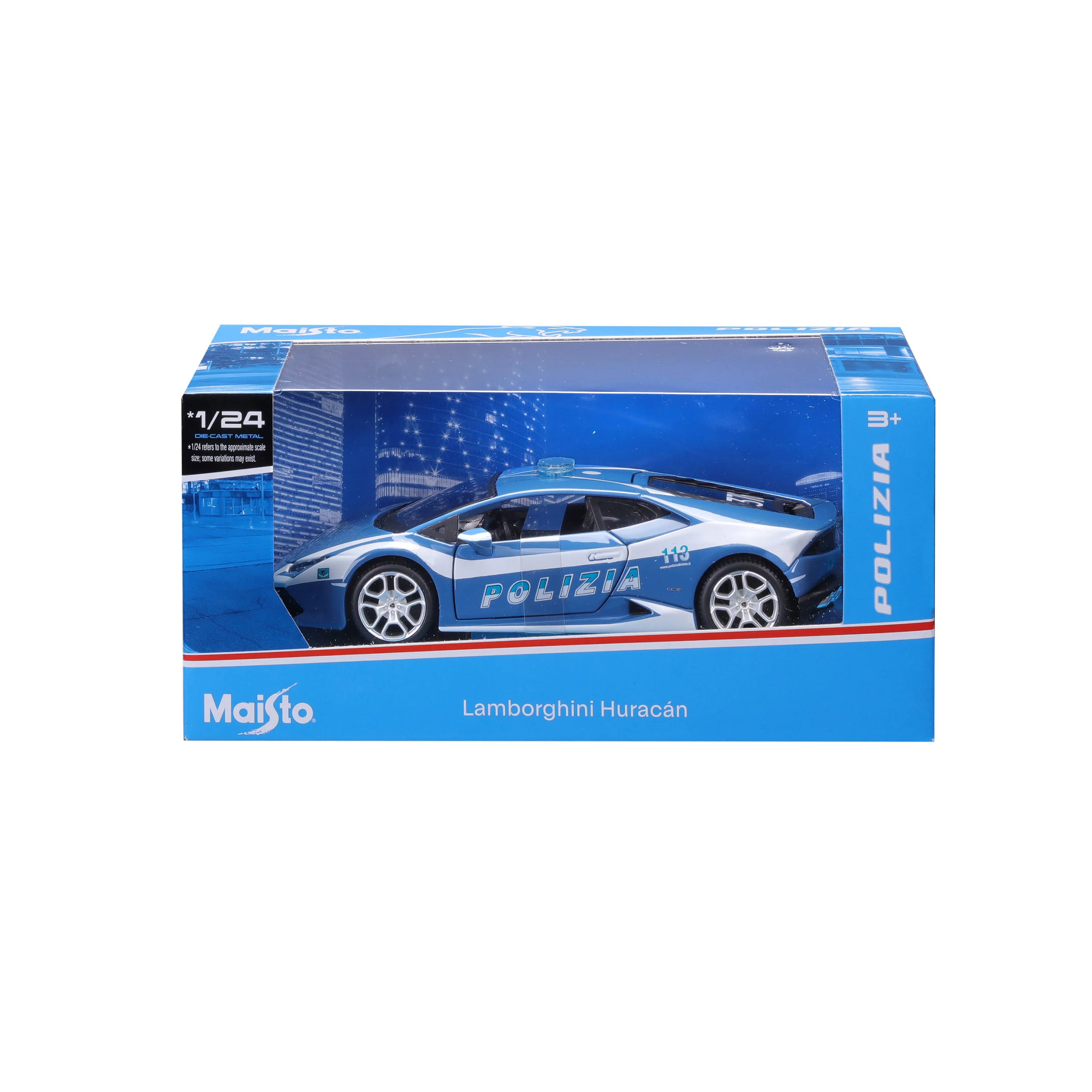 Lamborghini Huracán Police 1:24 - Image 7
