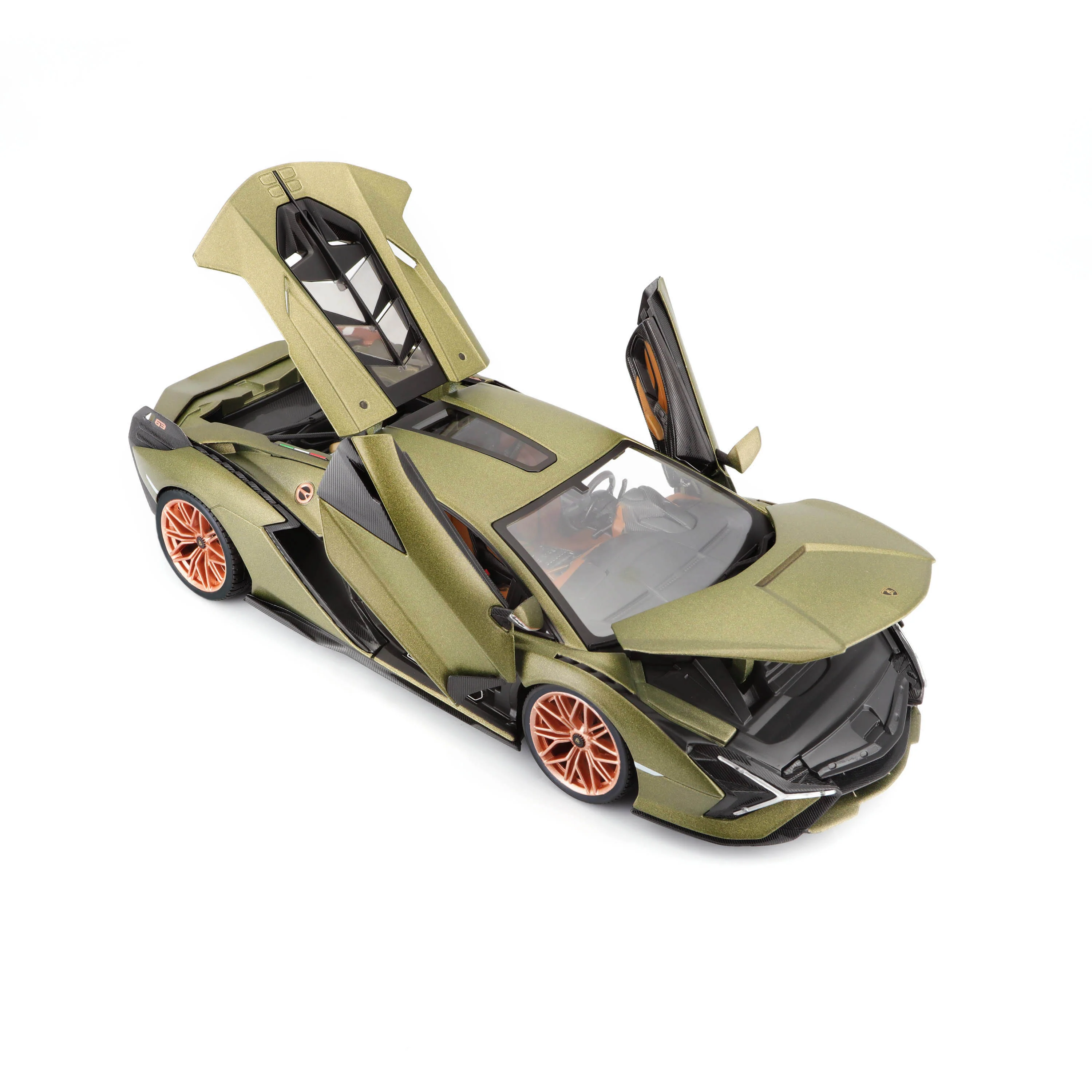 Lamborghini Sian FKP 37 1:18 Green - Image 4