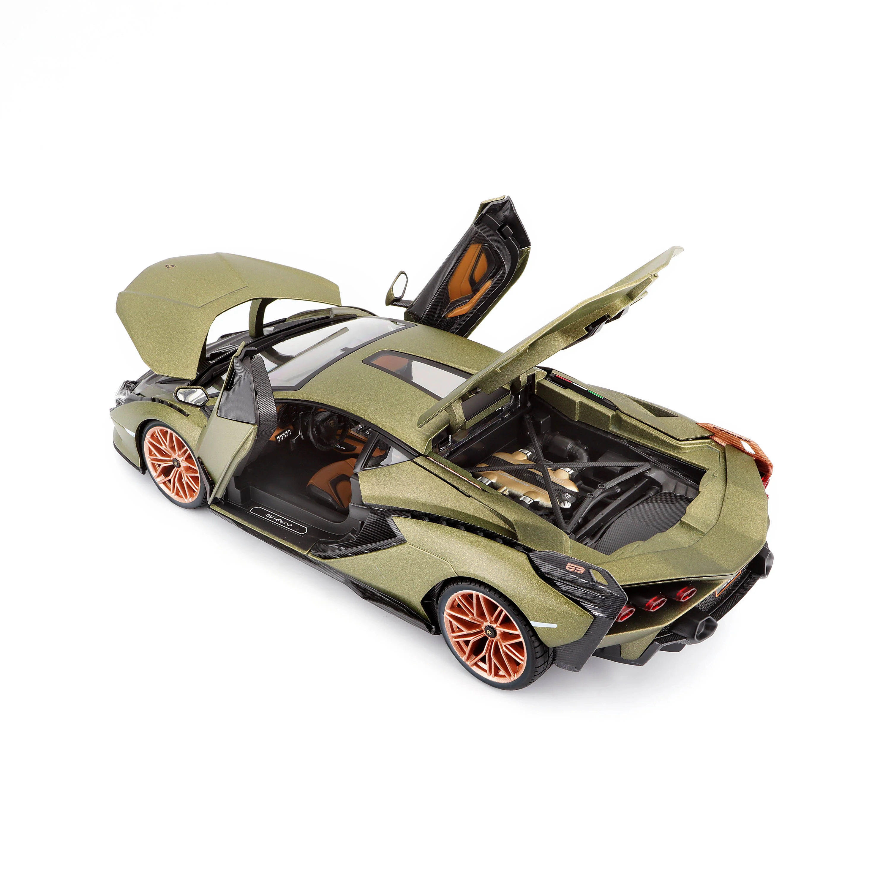 Lamborghini Sian FKP 37 1:18 Green - Image 5