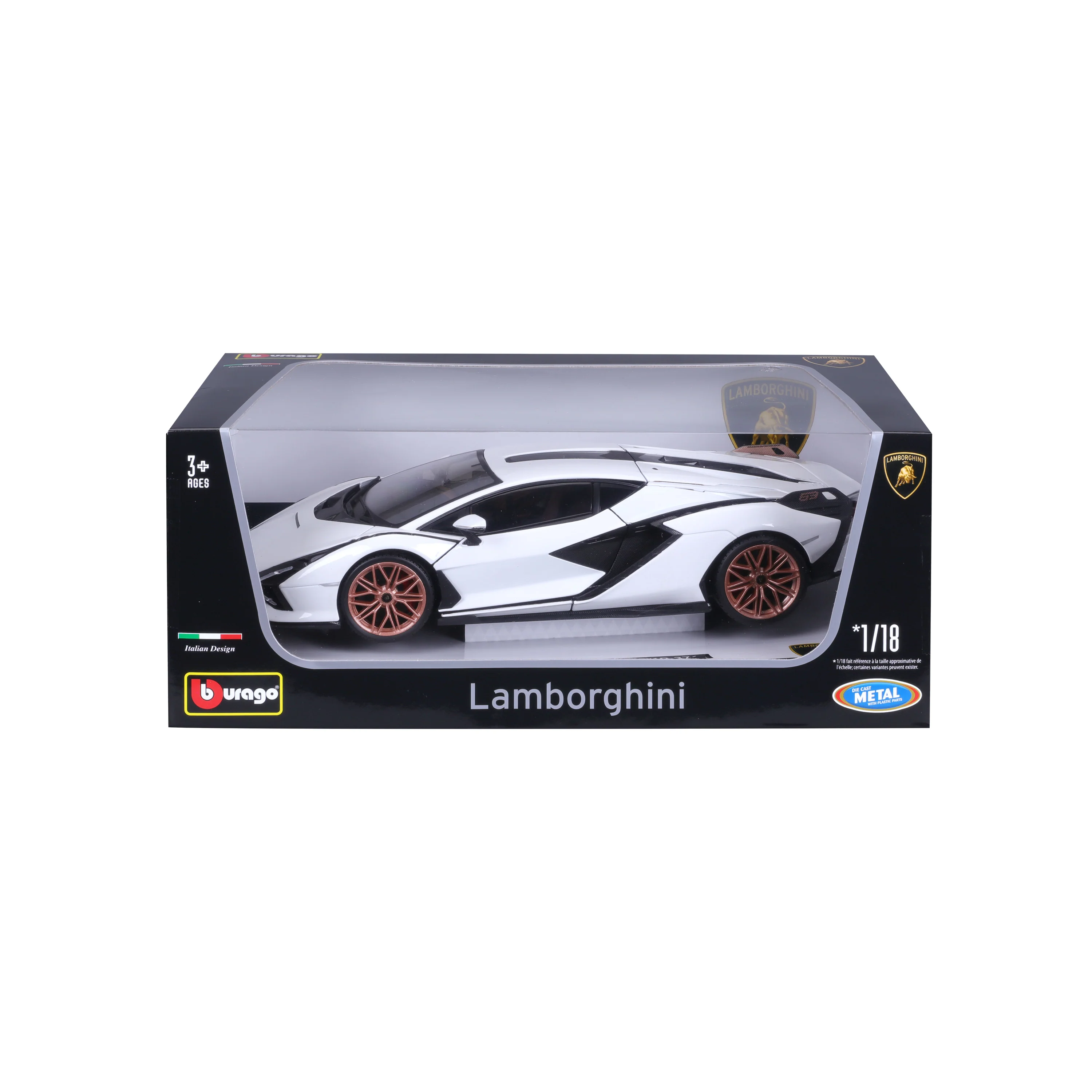 Lamborghini Sian FKP 37 1:18 bianca - Image 7