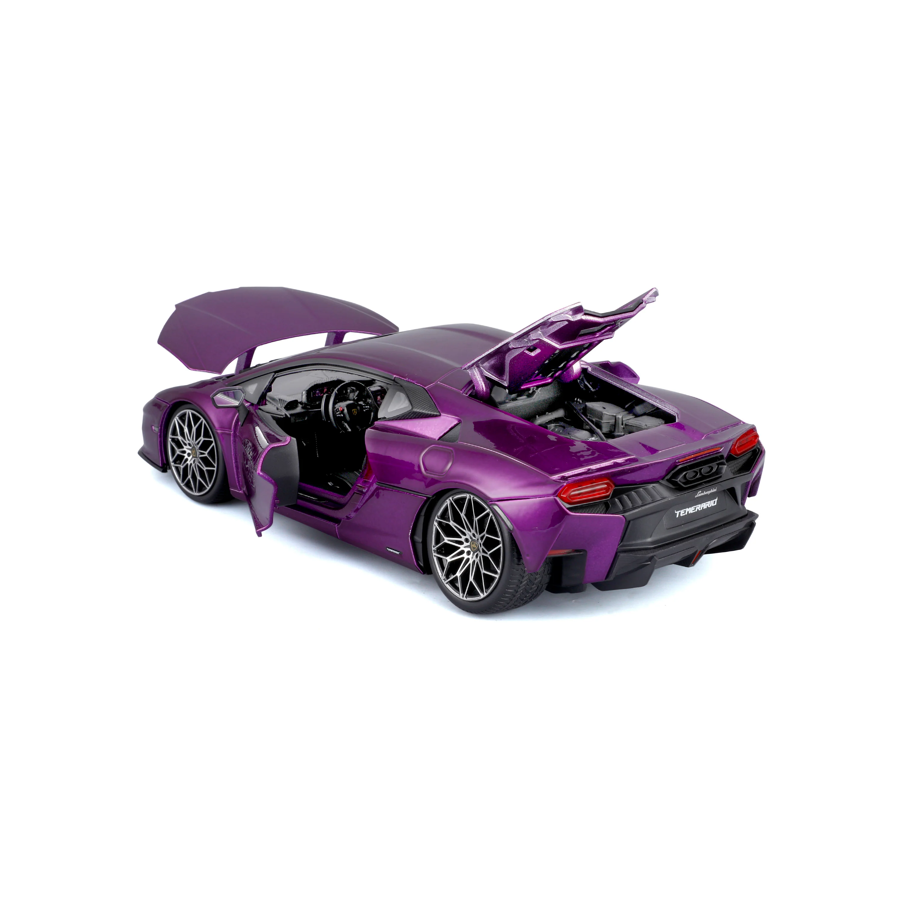 Lamborghini Temerario 1:18 Metallic Purple - Image 6