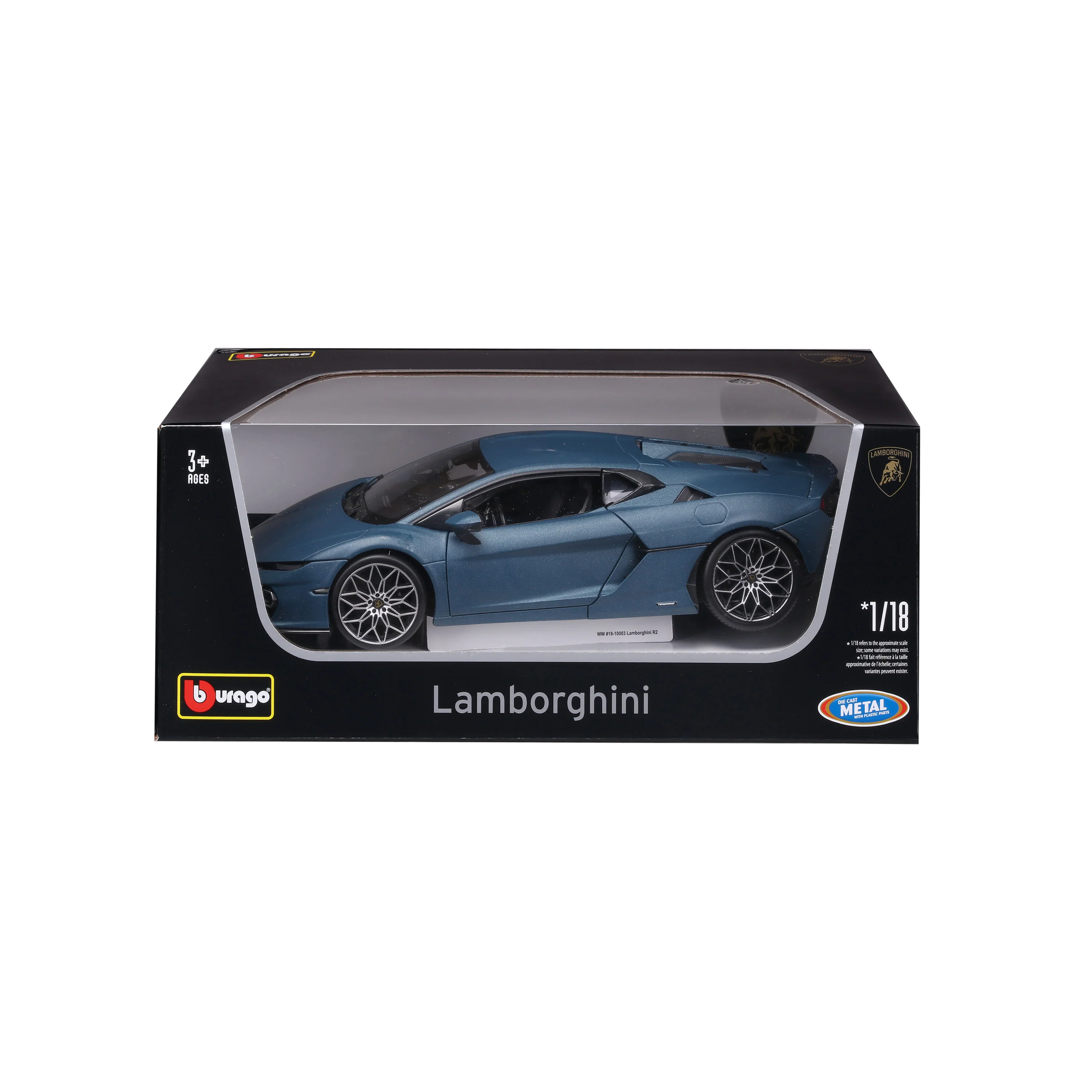 Lamborghini Temerario 1:18 blu - Image 7