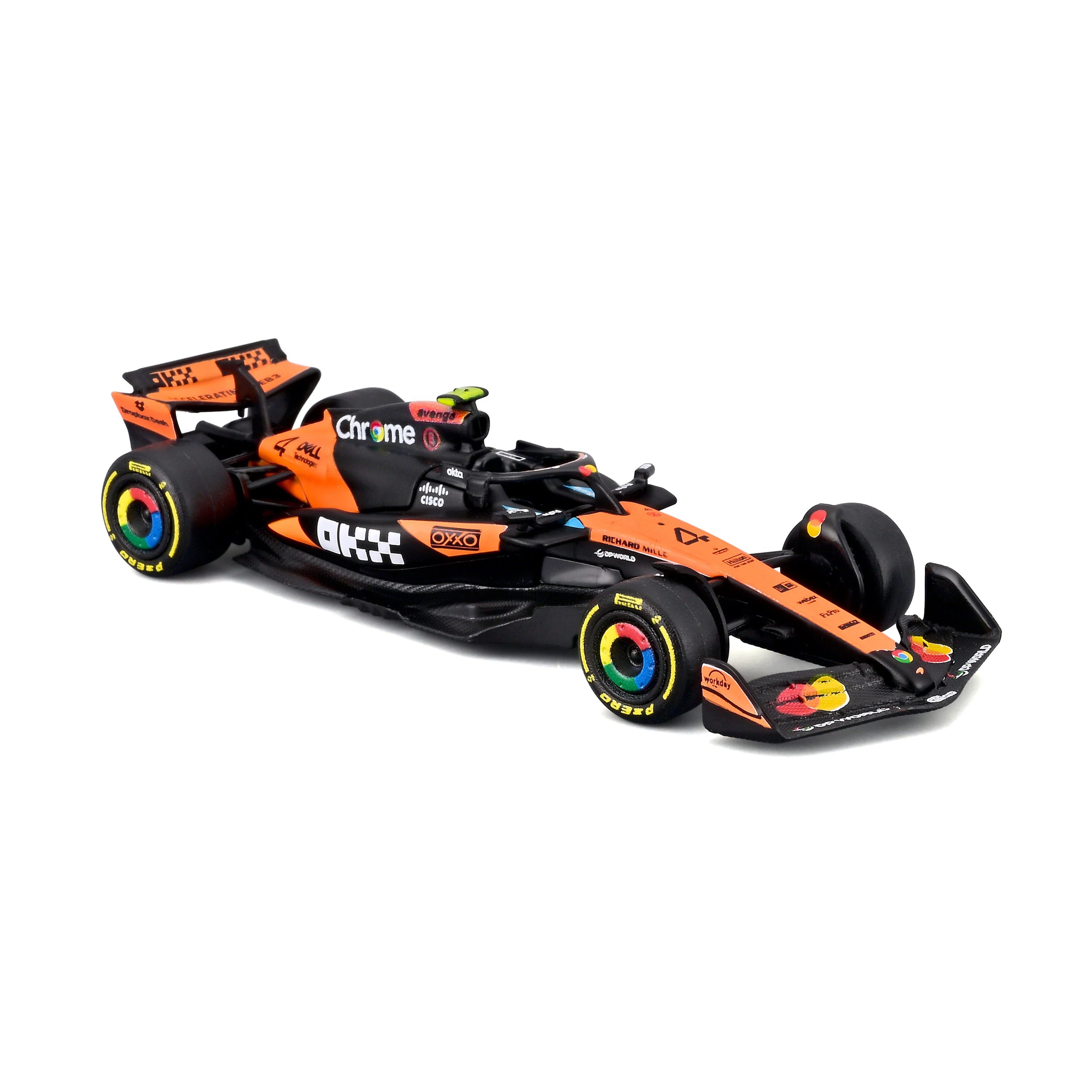 McLaren F1 MCL39 2025 #4 Norris 1:64 with display case - Image 6
