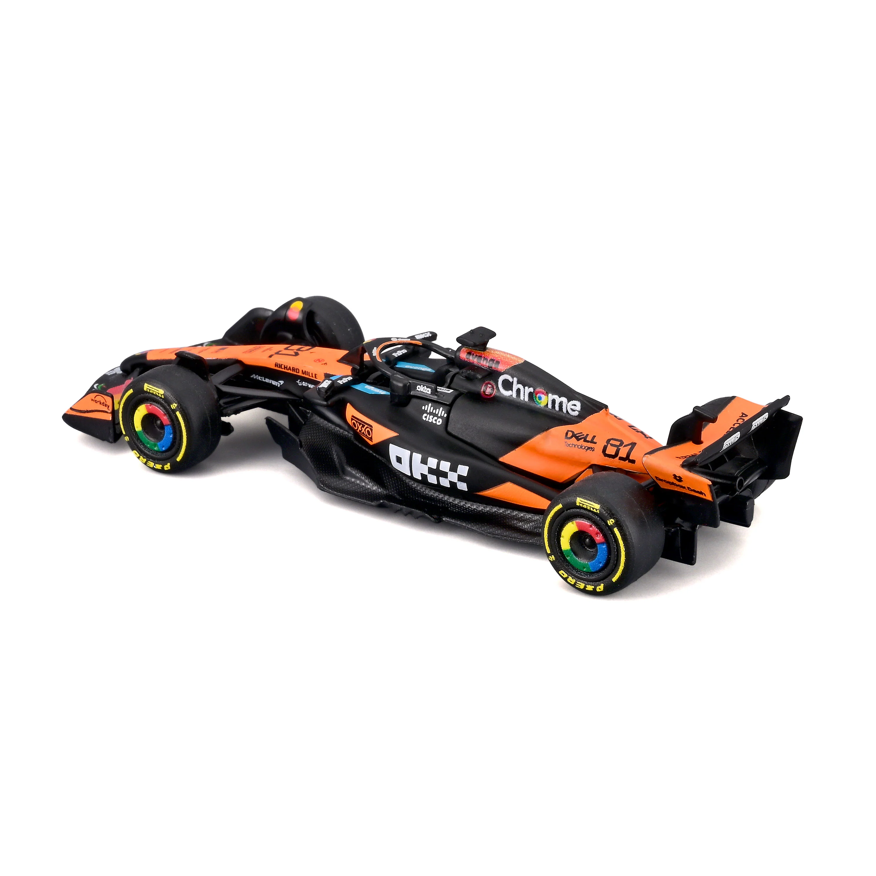 McLaren F1 MCL39 2025 #81 Piastri 1:64 with display case - Image 5
