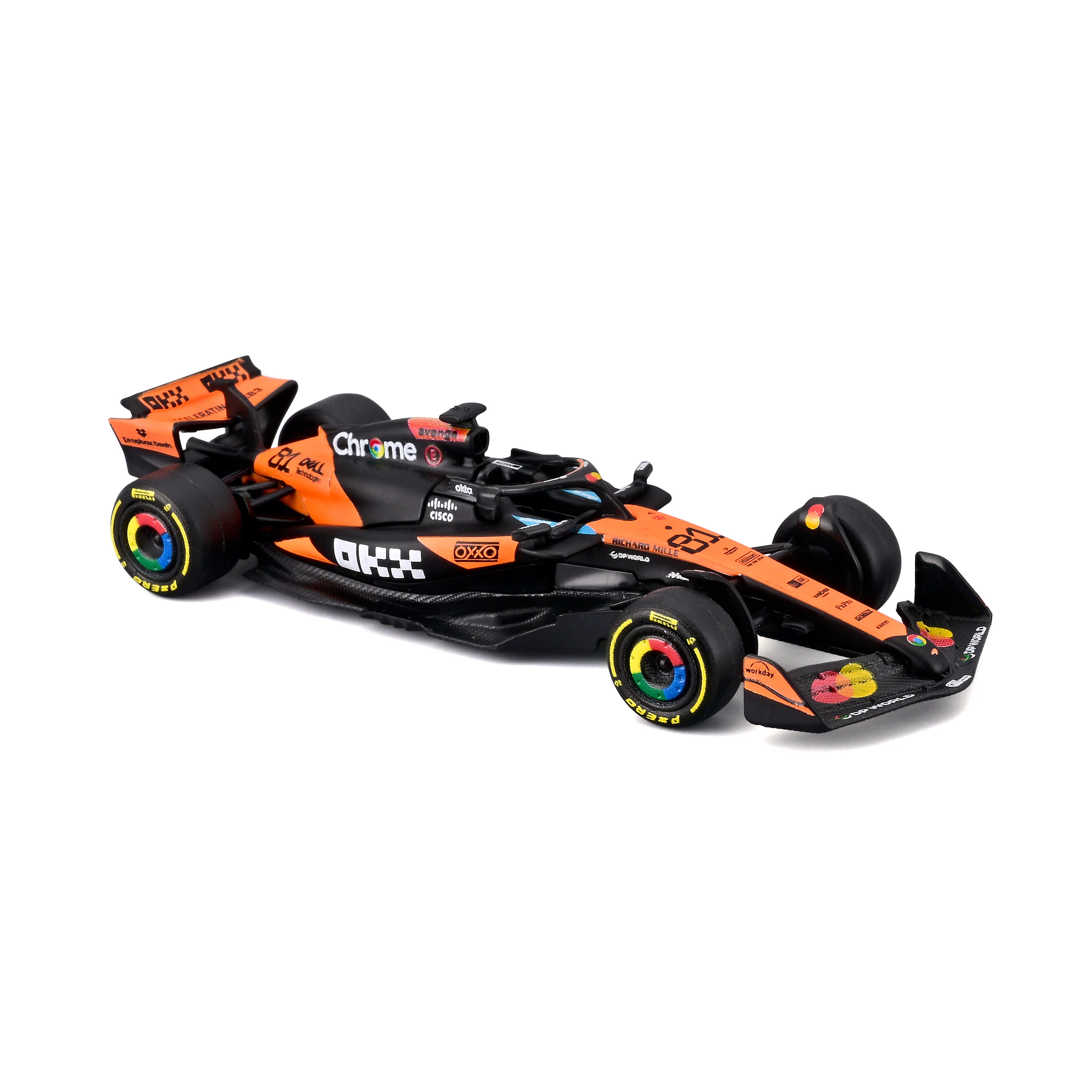 McLaren F1 MCL39 2025 #81 Piastri 1:64 with display case - Image 6