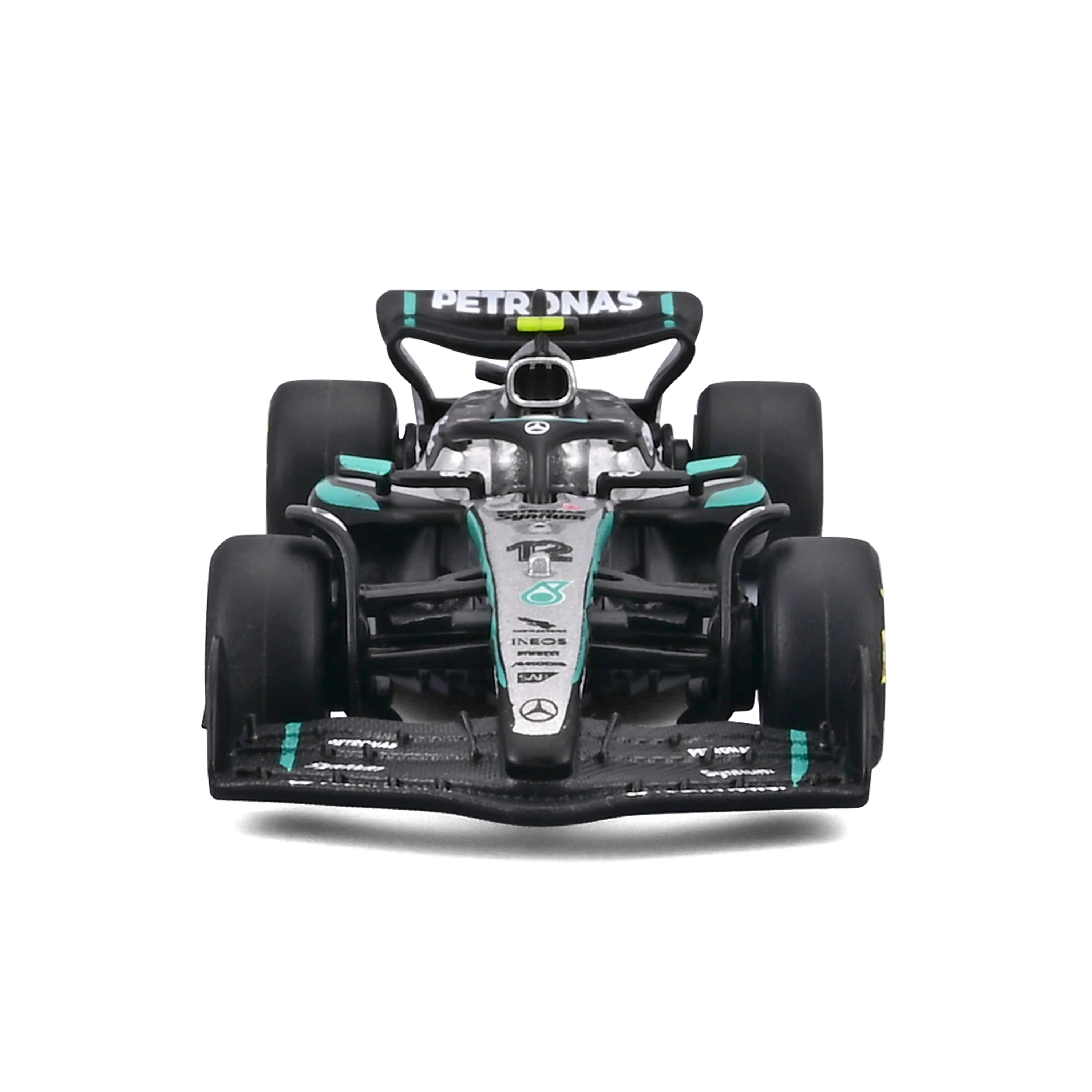 Mercedes-AMG F1 W16 2025 #12 Antonelli 1:64 with display case - Image 3