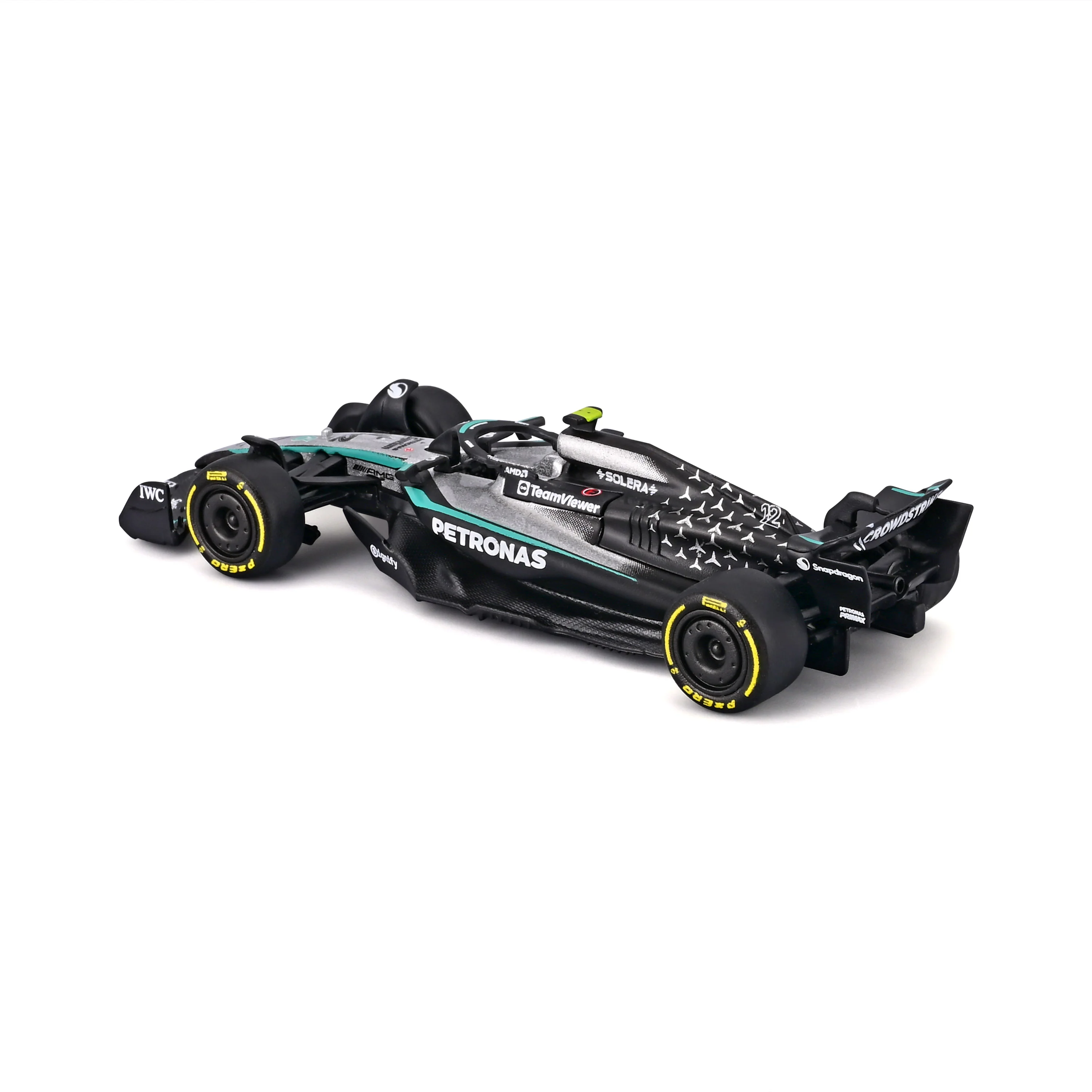 Mercedes-AMG F1 W16 2025 #12 Antonelli 1:64 with display case - Image 5