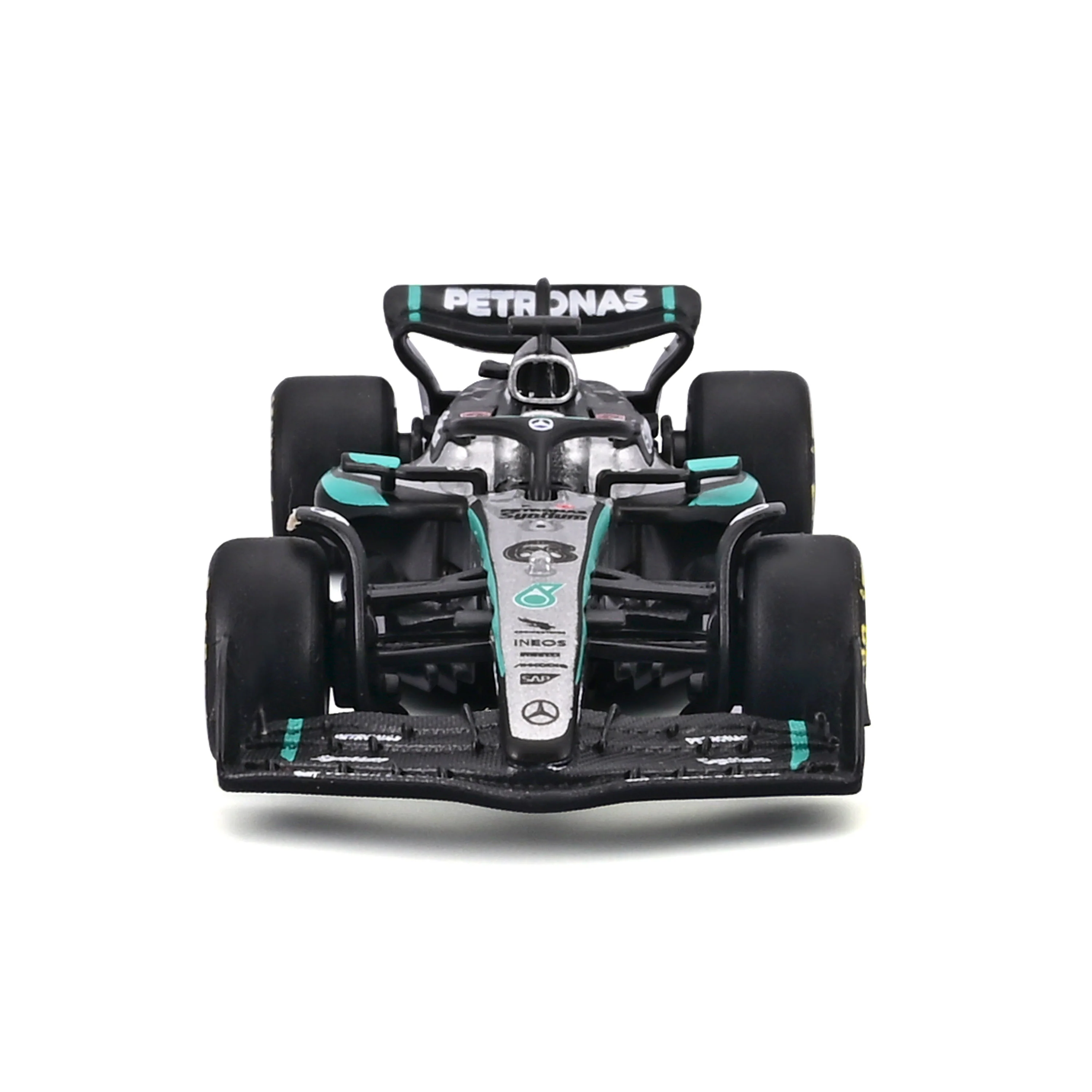 Mercedes-AMG F1 W16 2025 #63 Russell 1:64 with display case - Image 3