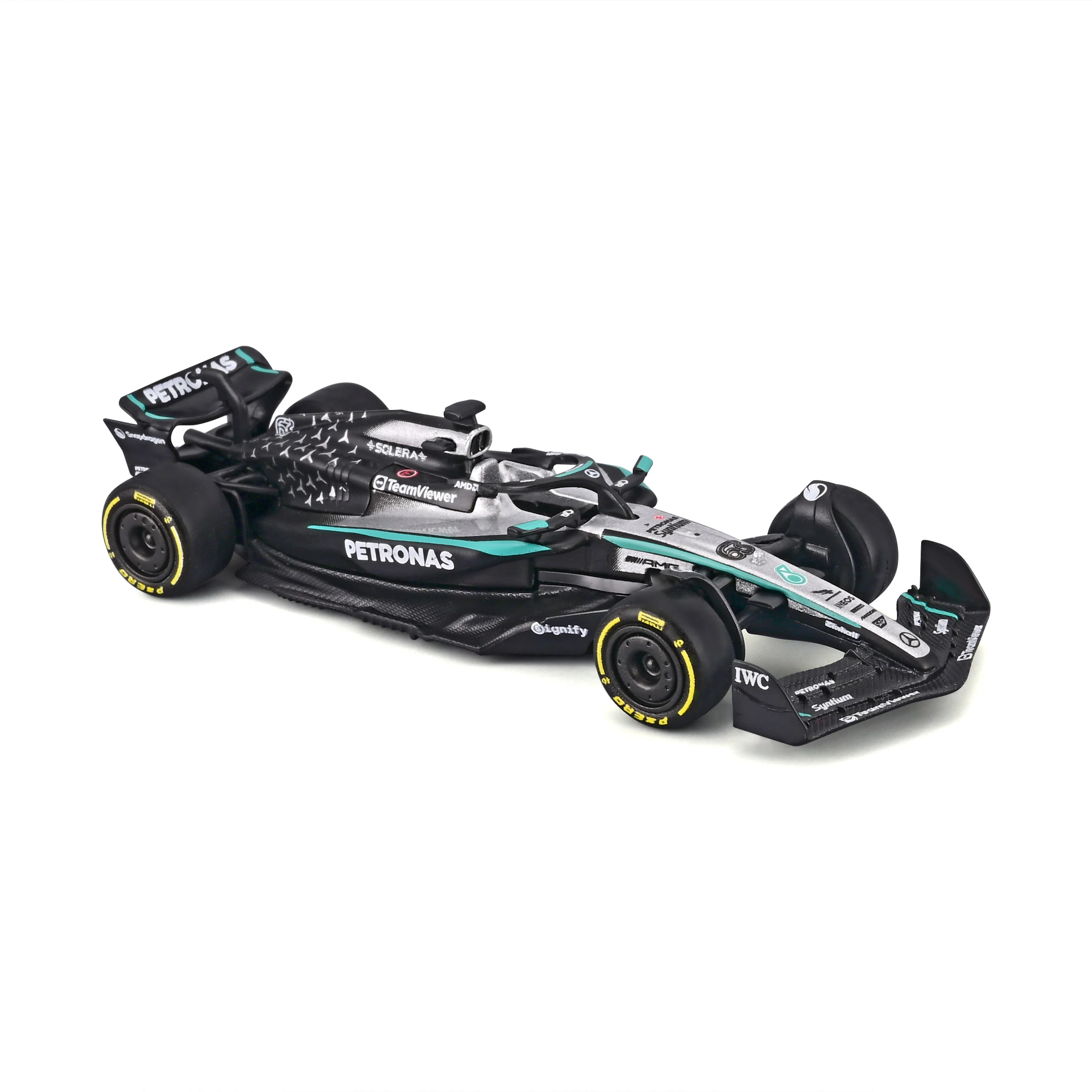 Mercedes-AMG F1 W16 2025 #63 Russell 1:64 with display case - Image 6