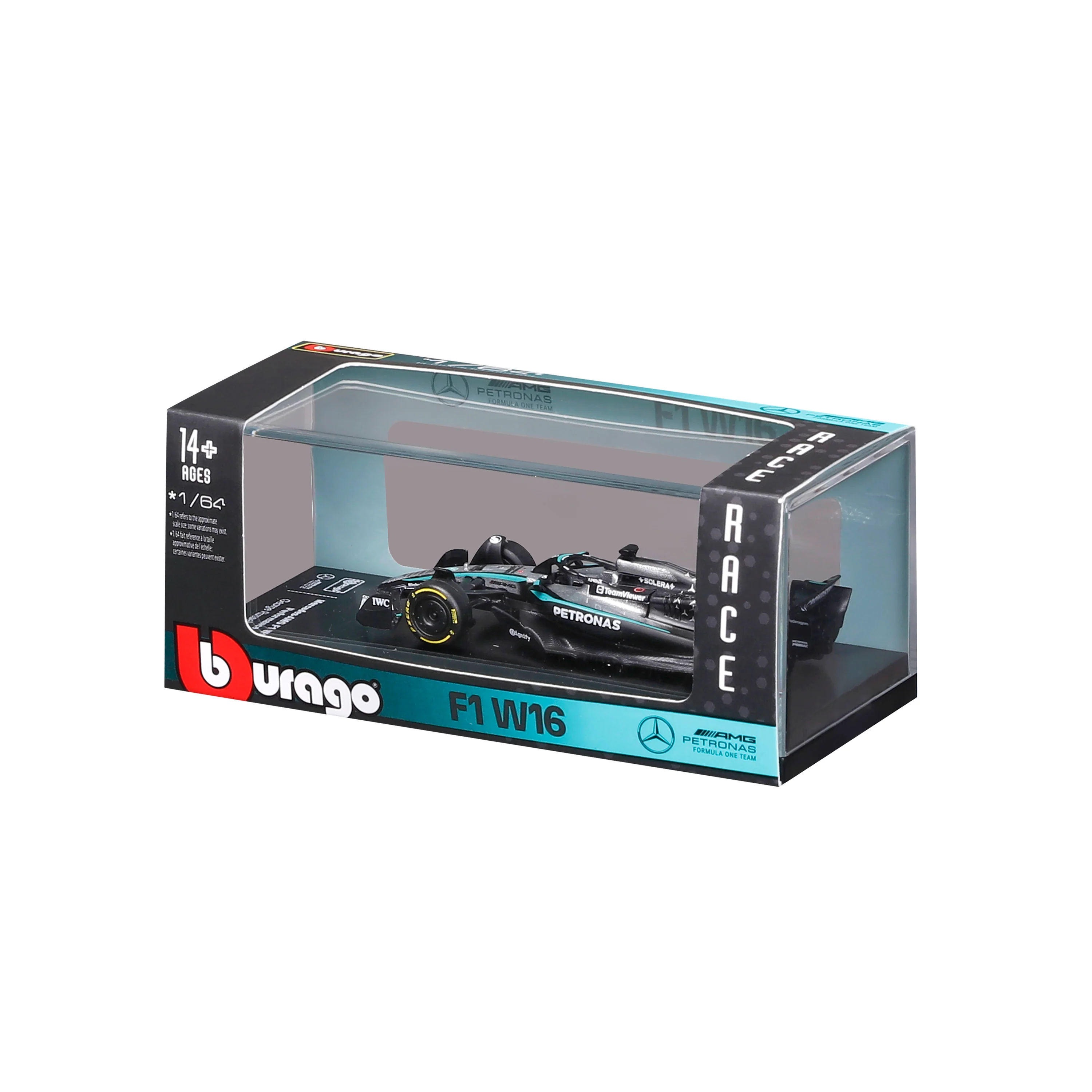 Mercedes-AMG F1 W16 2025 #63 Russell 1:64 with display case - Image 8