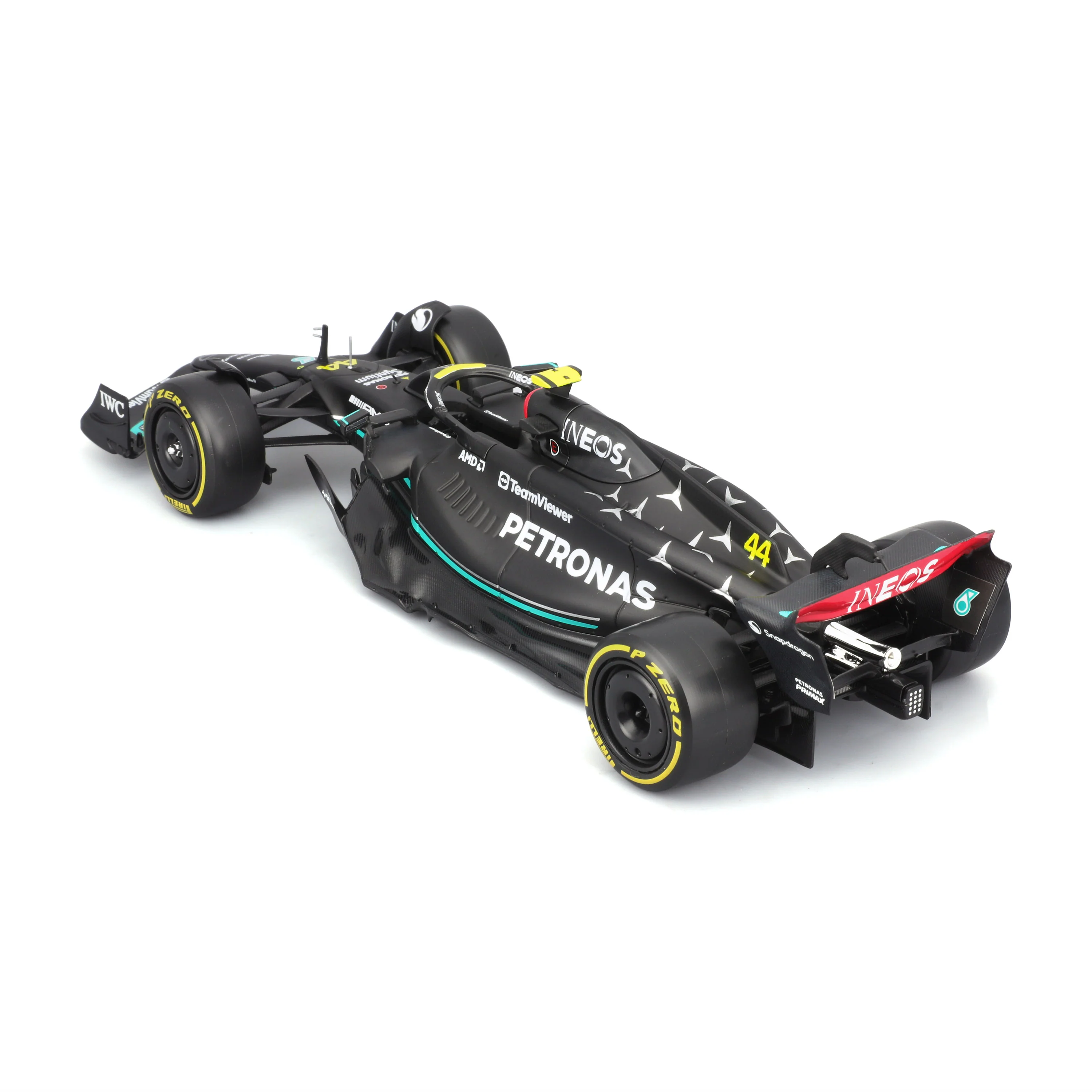Mercedes W14 E Performance #44 Lewis Hamilton F1 2023 – 1:24 Diecast Model with Driver - Image 4