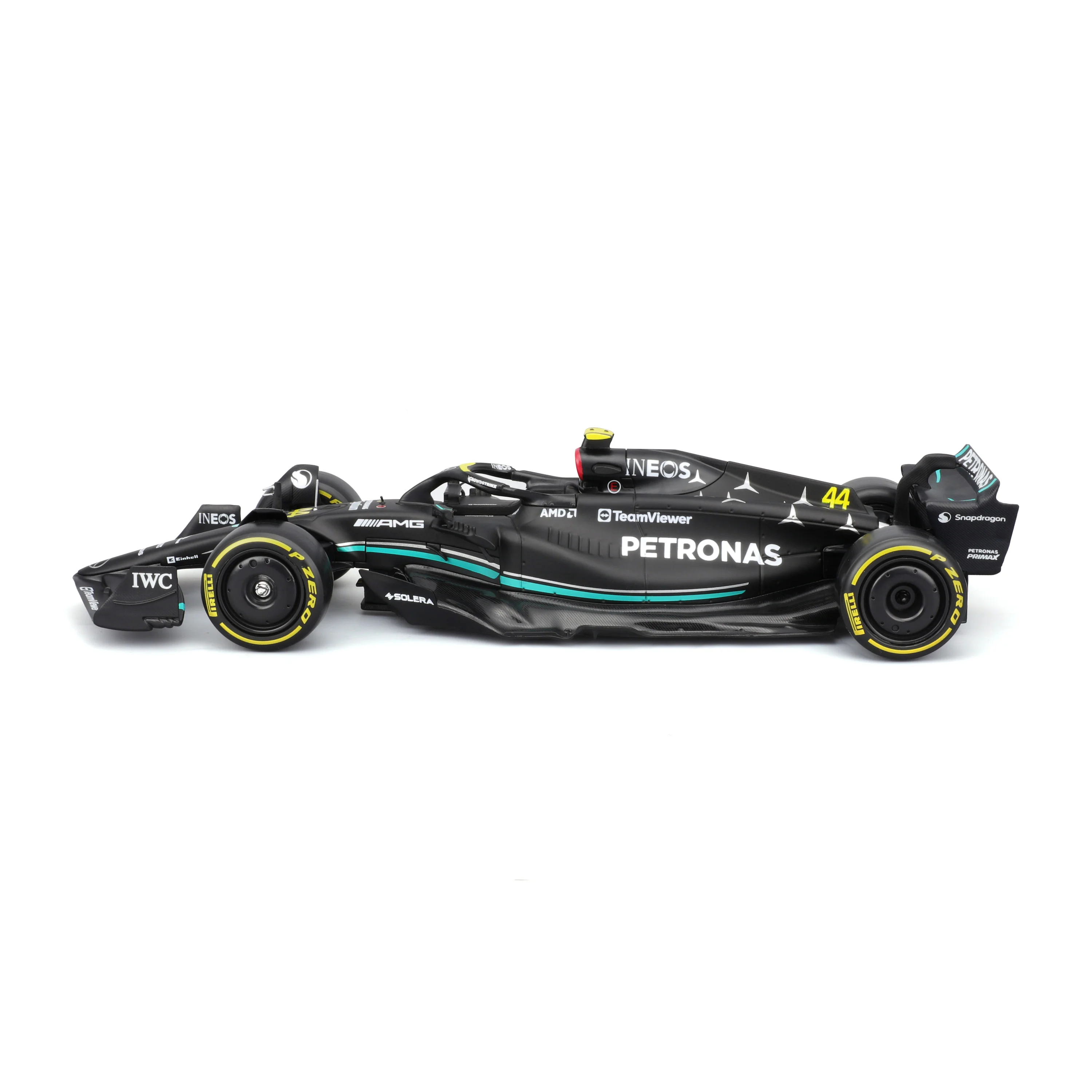 Mercedes W14 E Performance #44 Lewis Hamilton F1 2023 – 1:24 Diecast Model with Driver - Image 6