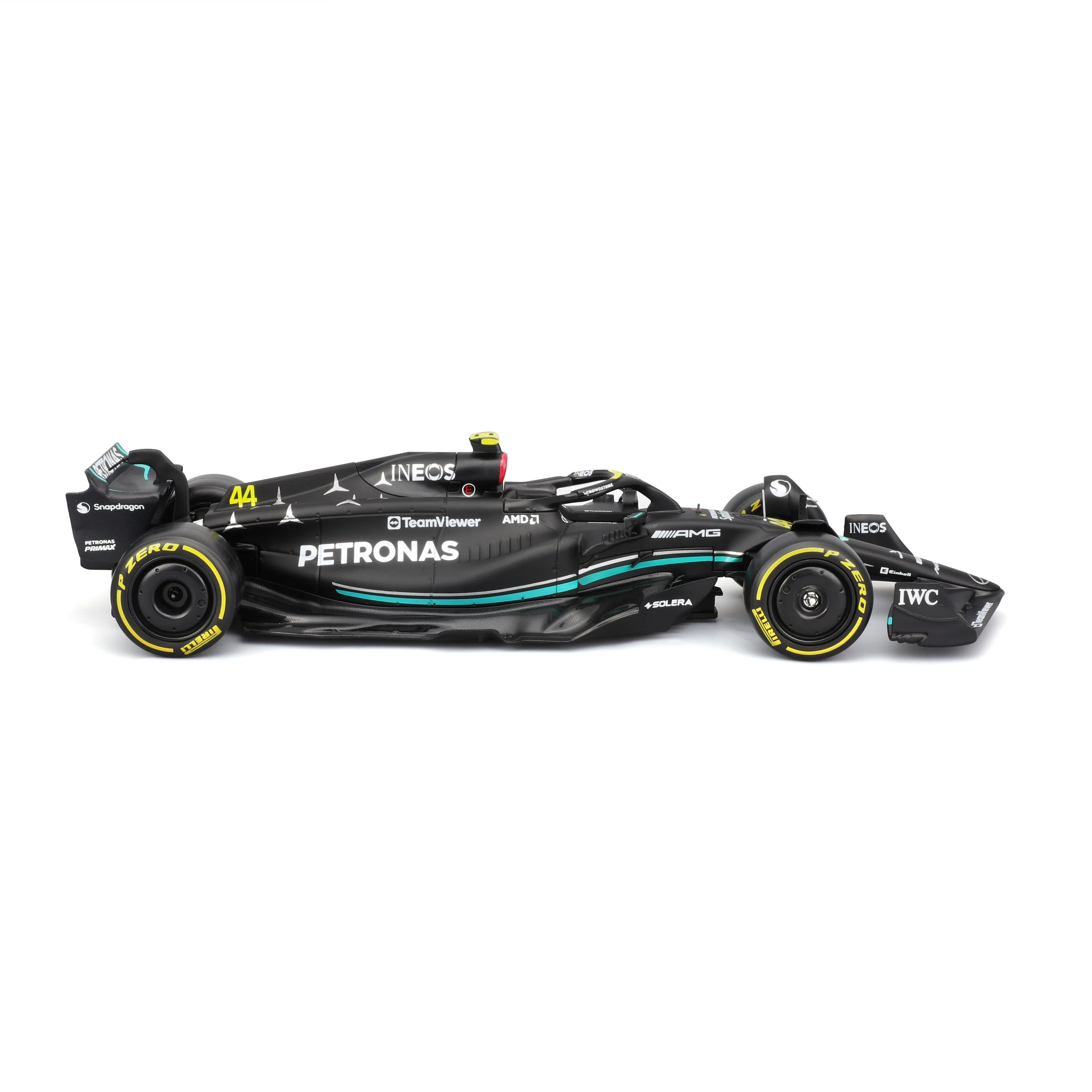 Mercedes W14 E Performance #44 Lewis Hamilton F1 2023 – 1:24 Diecast Model with Driver - Image 9