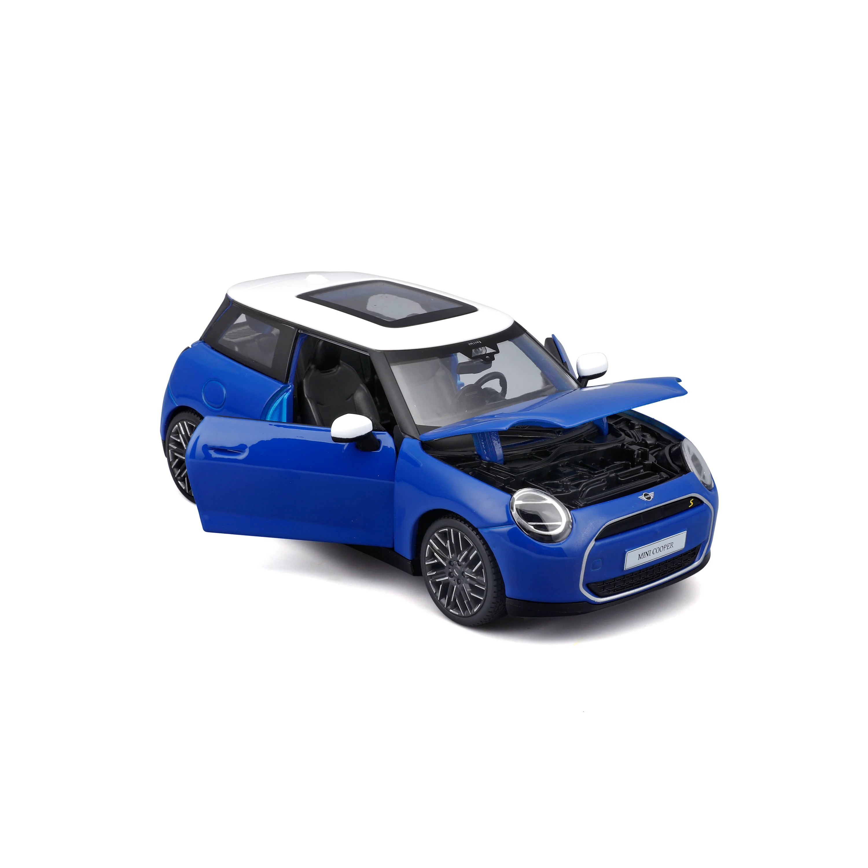 MINI Cooper SE (J01) 2024 Blue - 1:24 Scale - Image 6