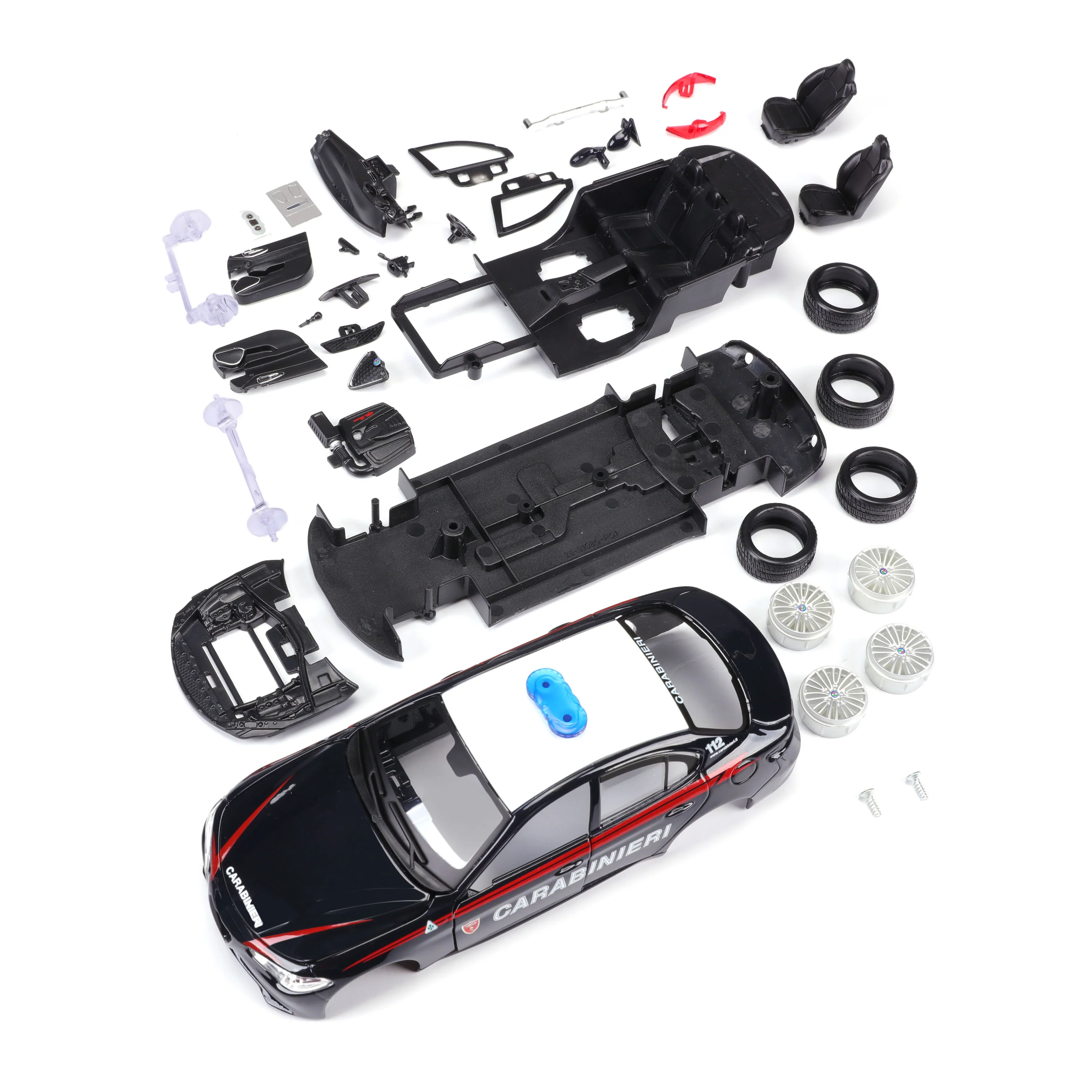 Model Kit Alfa Romeo GIULIA CARABINIERI – 1:24 - Image 6