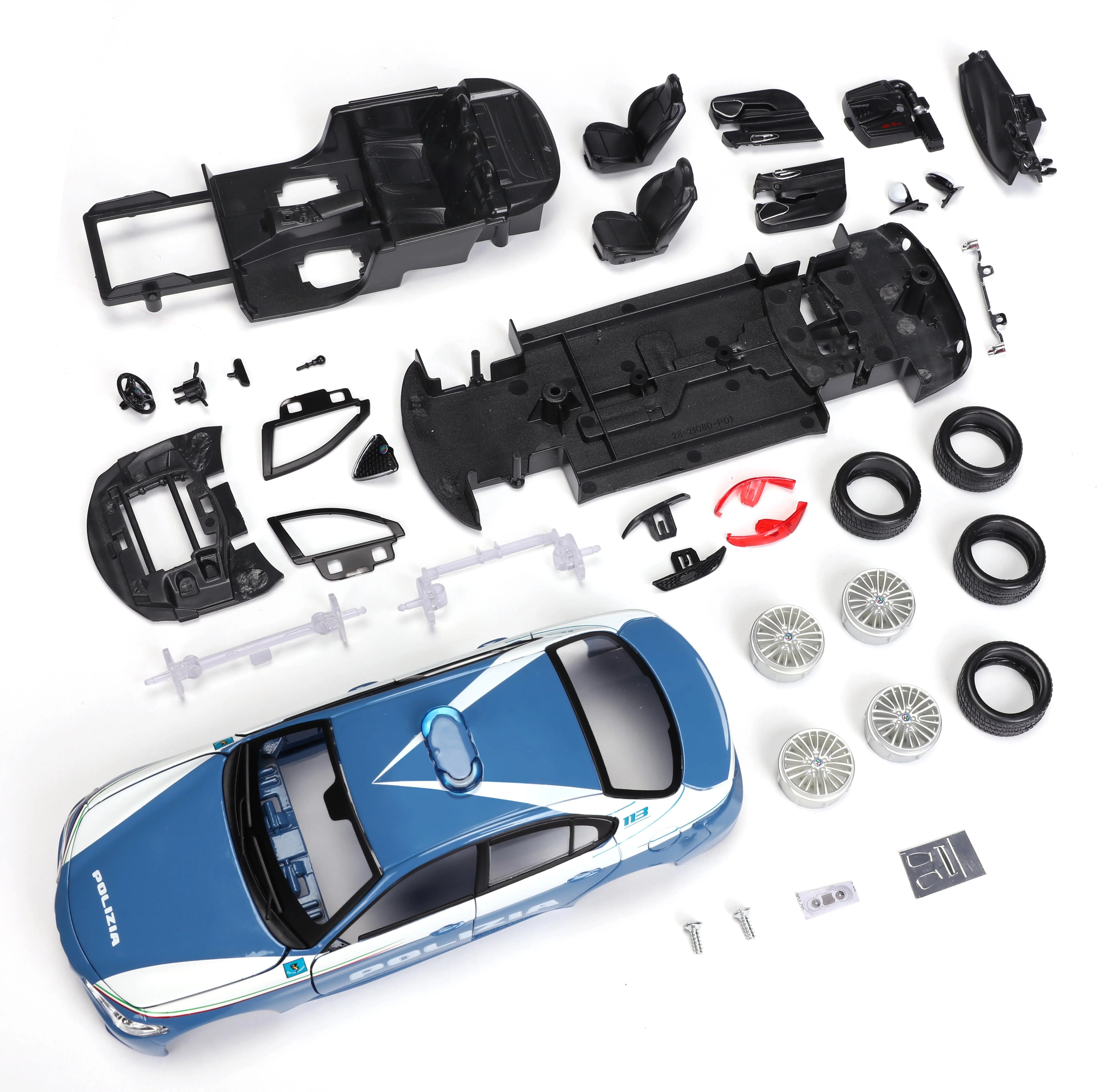 Model Kit Alfa Romeo GIULIA POLIZIA – 1:24 - Image 7
