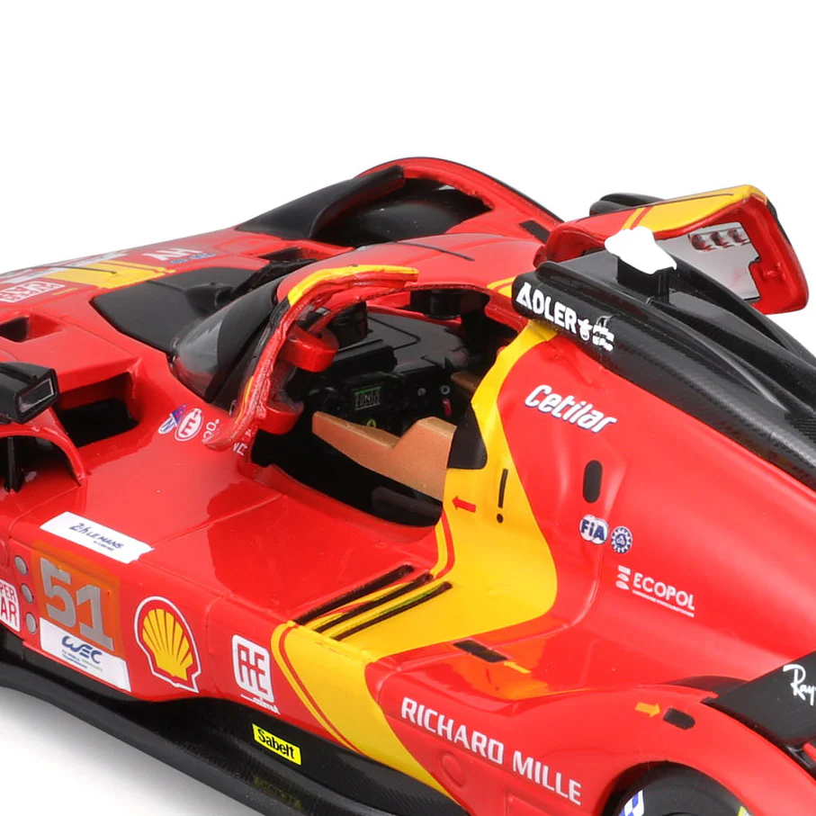 Model Kit Ferrari 499P #51 24h Le Mans Champion 2023 – 1:24 Scale - Image 12