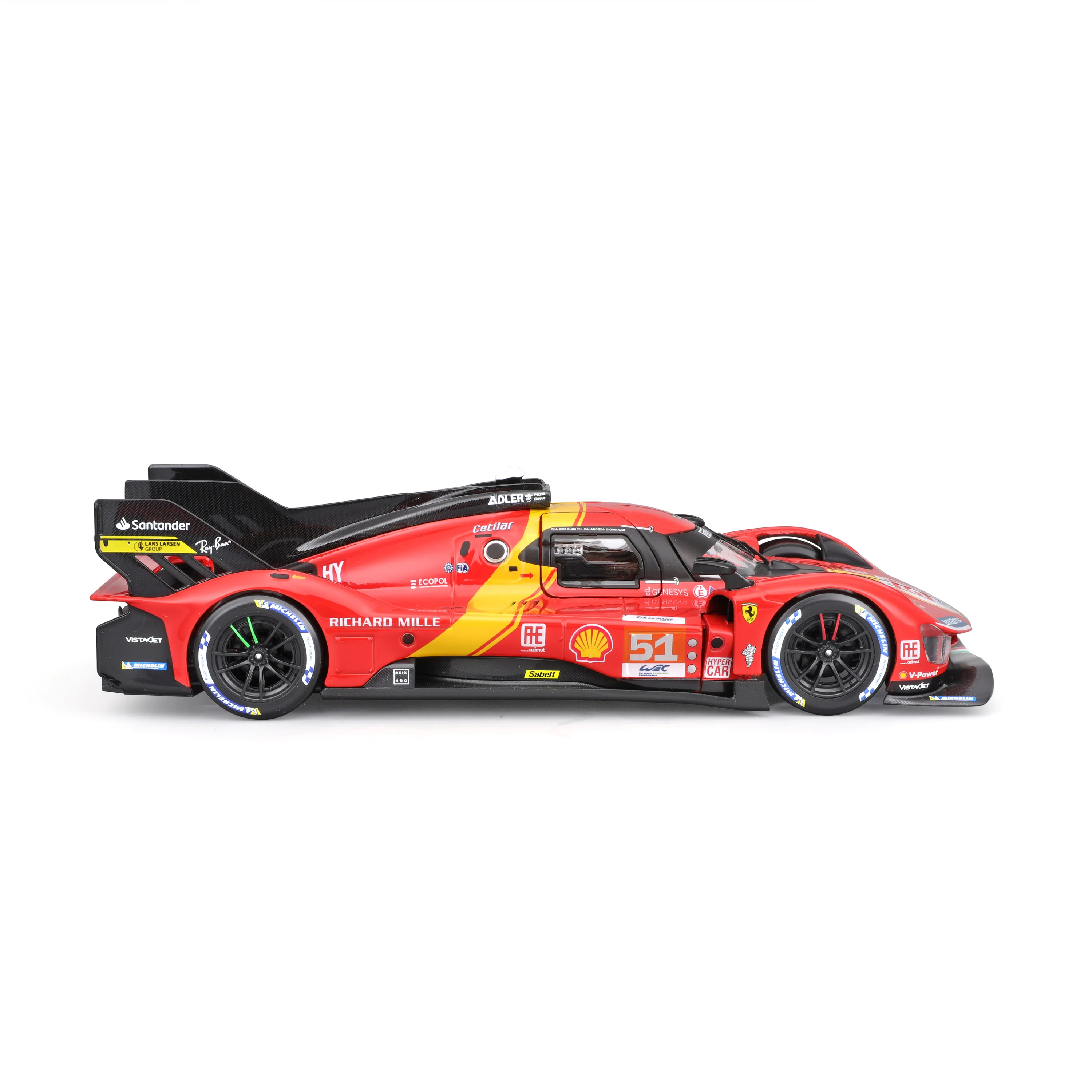 Model Kit Ferrari 499P #51 24h Le Mans Champion 2023 – 1:24 Scale - Image 9
