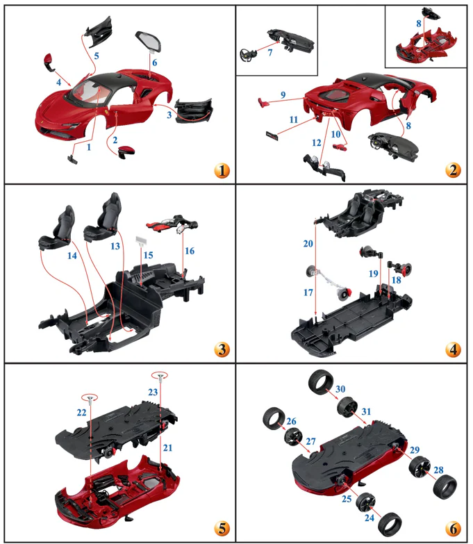 Model Kit FERRARI R&P SF90 STRADALE - 1:24 - Image 7