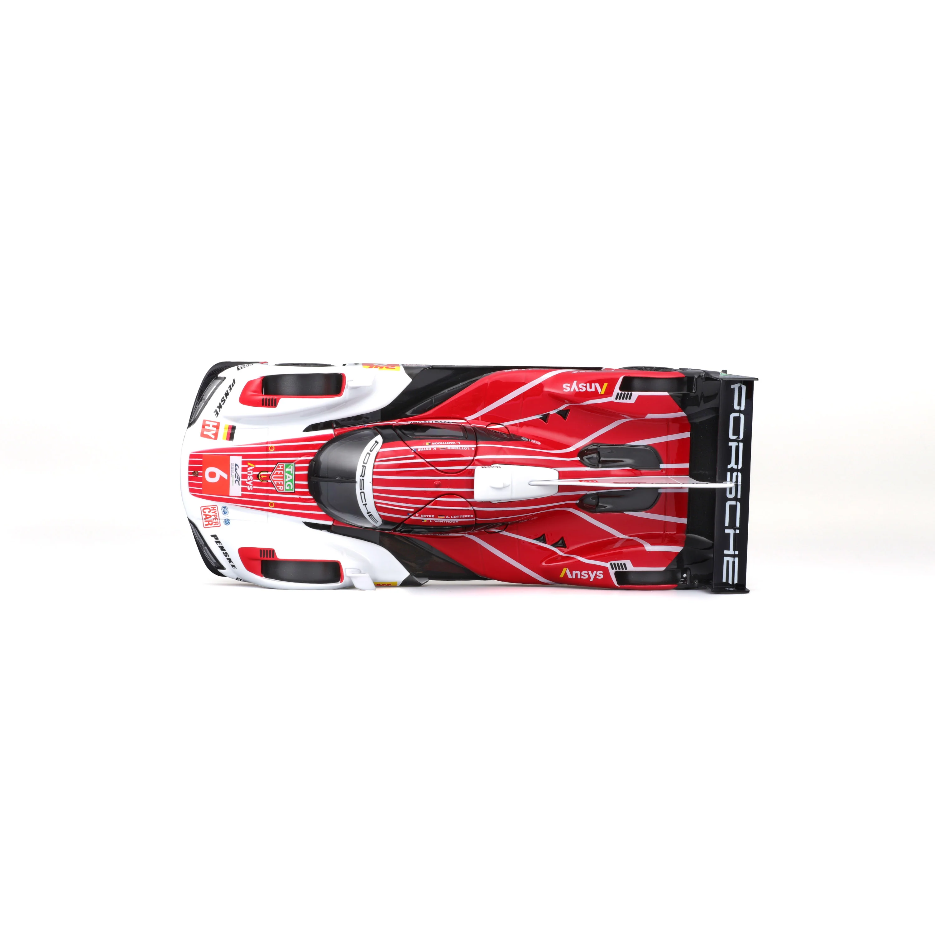 Porsche Penske 963 #6 – 1:24 Scale Diecast Model - Image 7