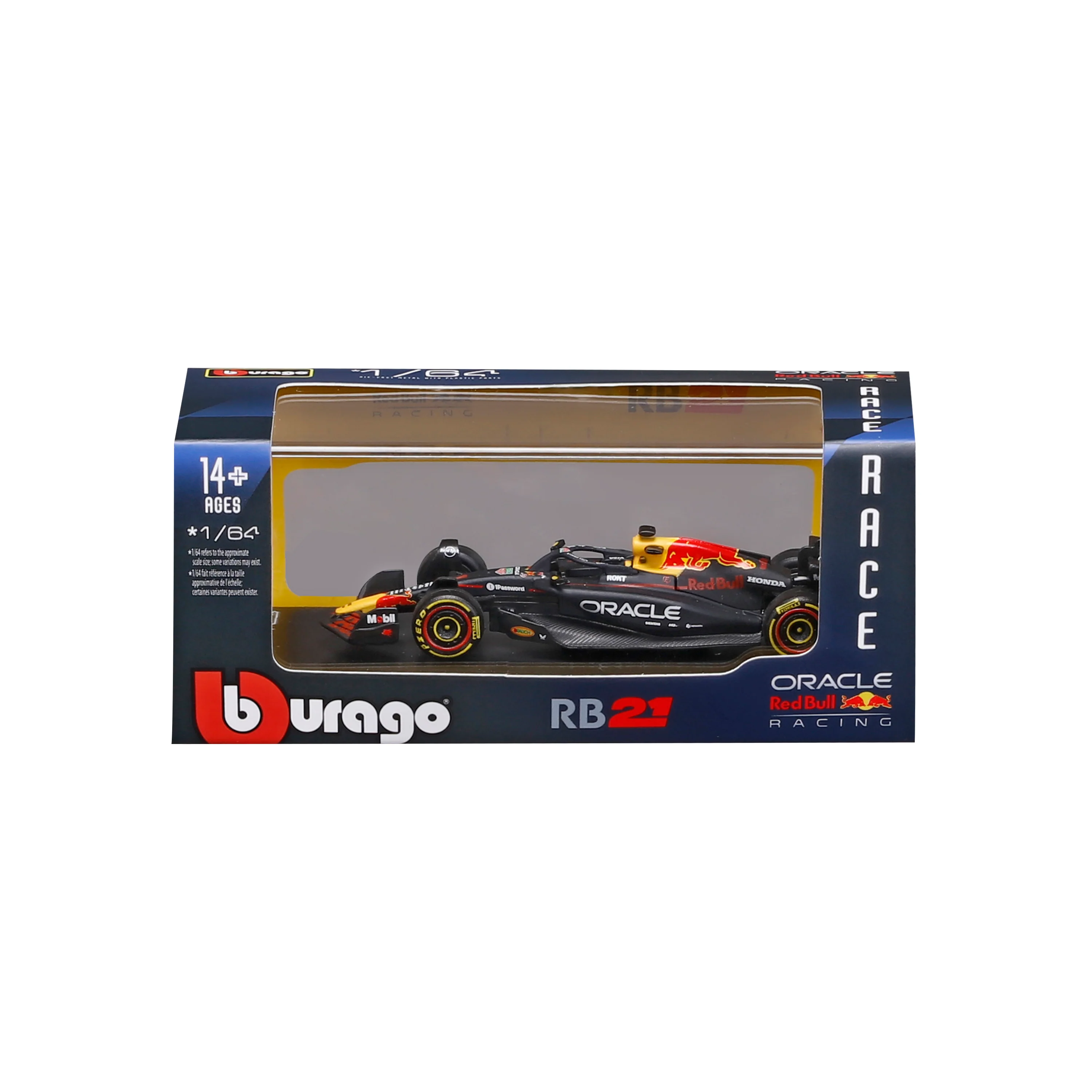 Red Bull Racing RB21 2025 #1 Verstappen 1:64 with display case - Image 7