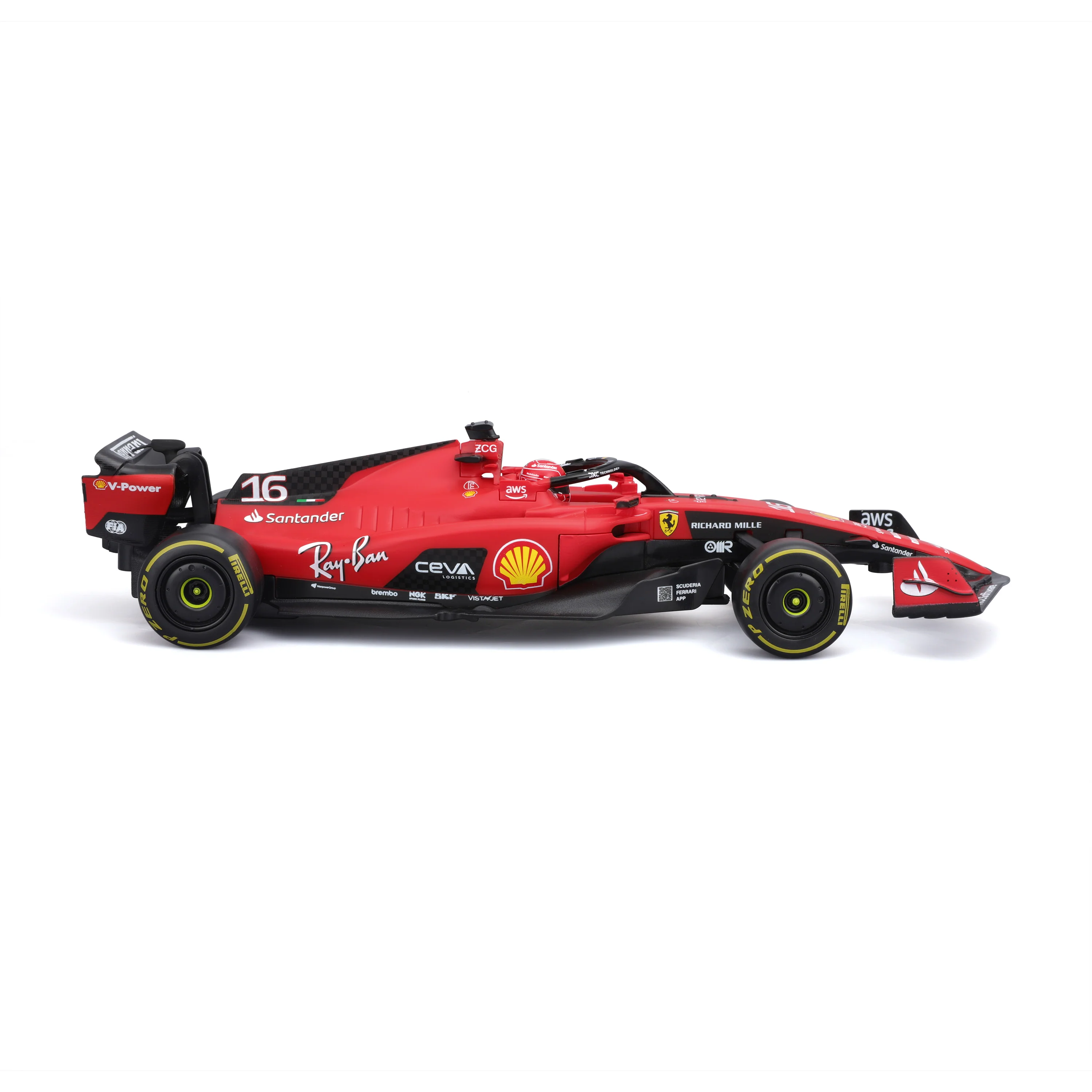 Ferrari F1 SF-23 RC Vehicle – 1:24 Scale Model - Image 4