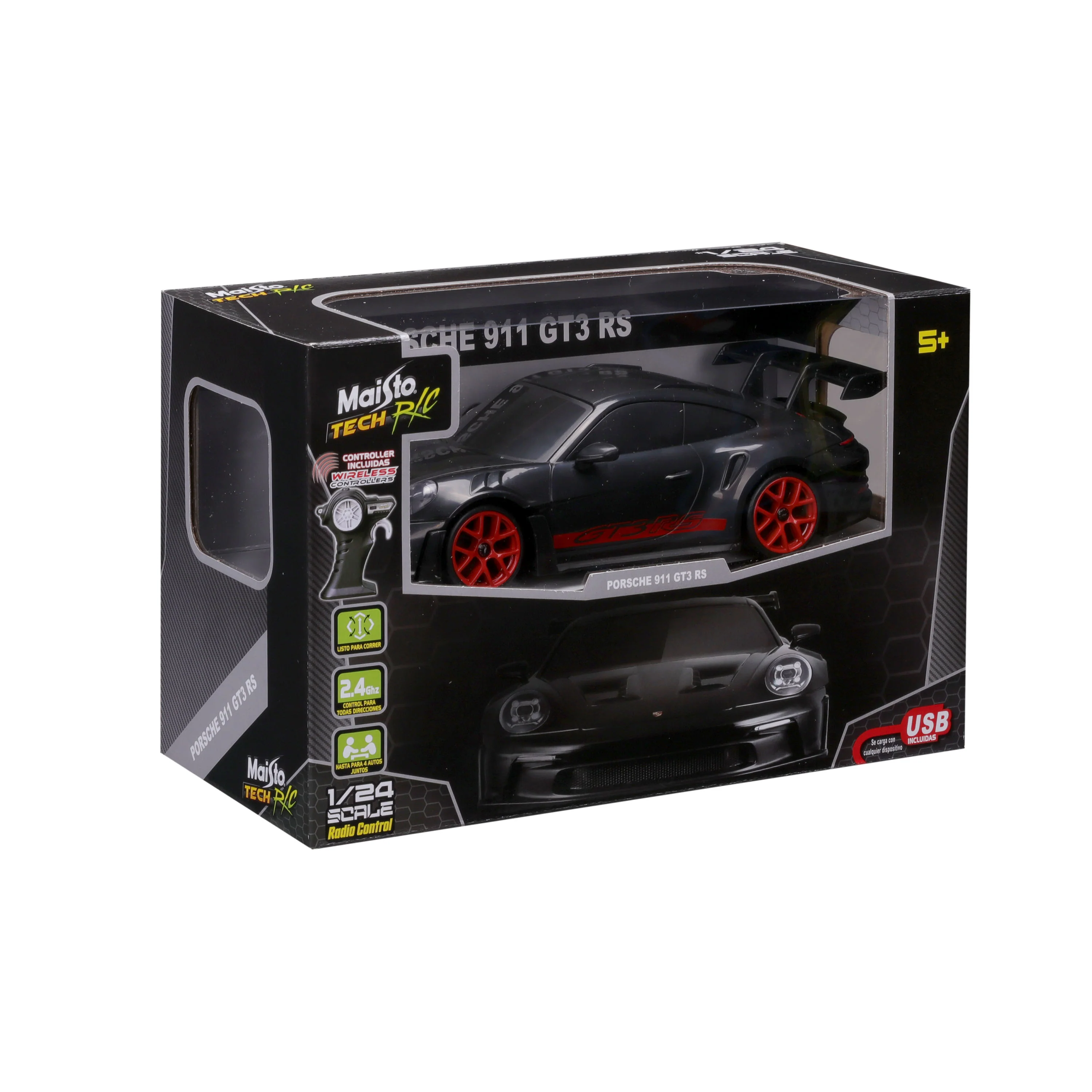 Remote Controlled Porsche 911 GT3 RS – 1:24 Scale Special Pack - Image 4